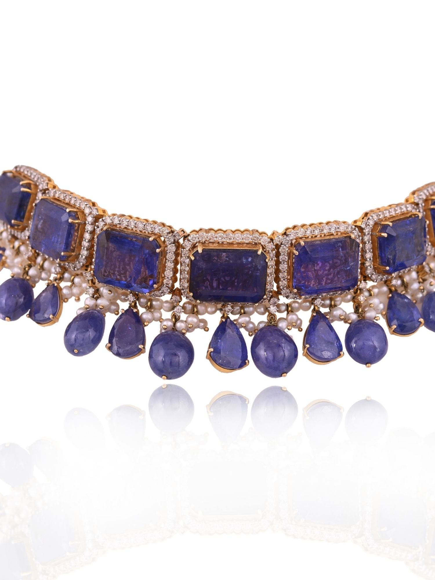 Tanzanite & Turquoise - Blue Amber