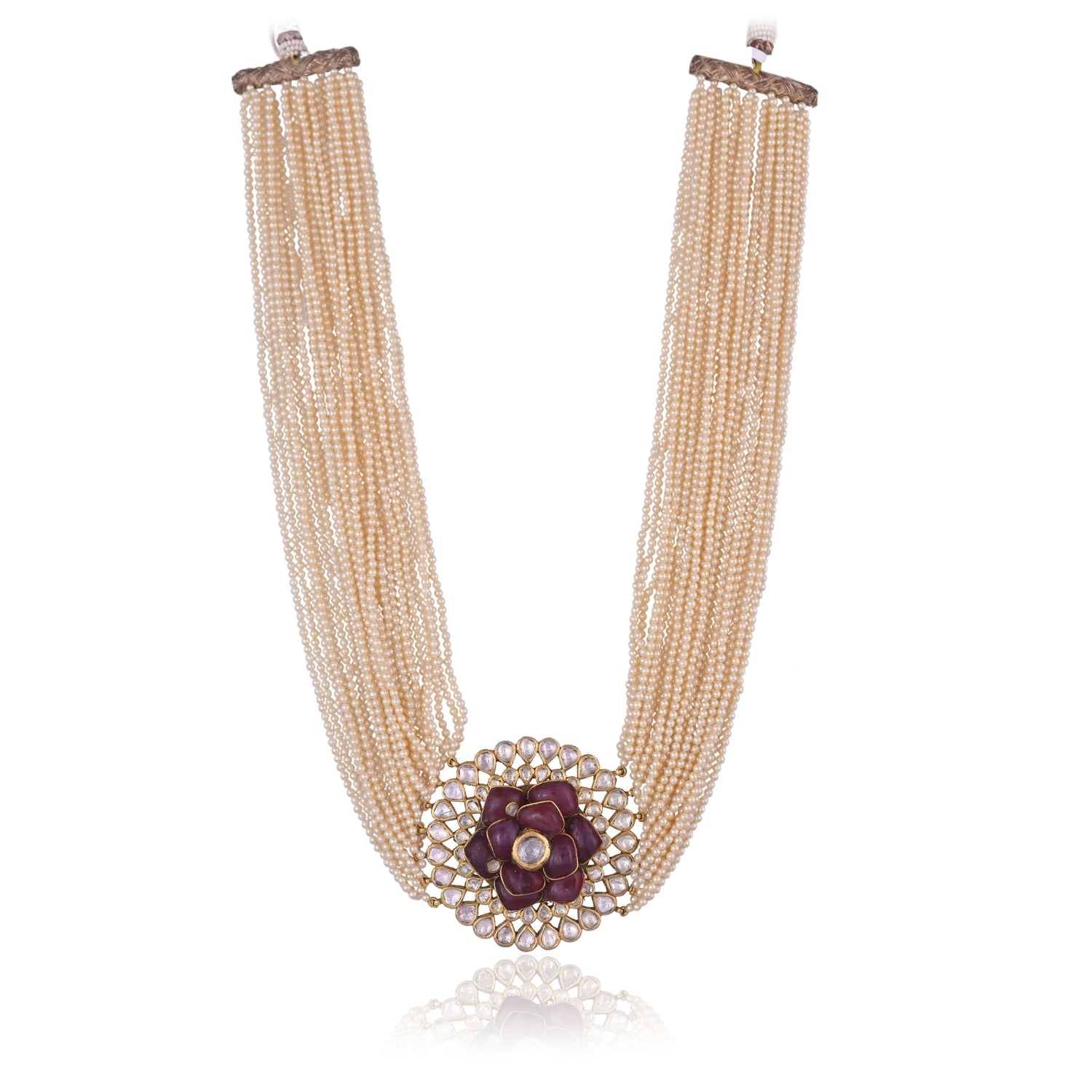 The Crimson Bloom Pendant