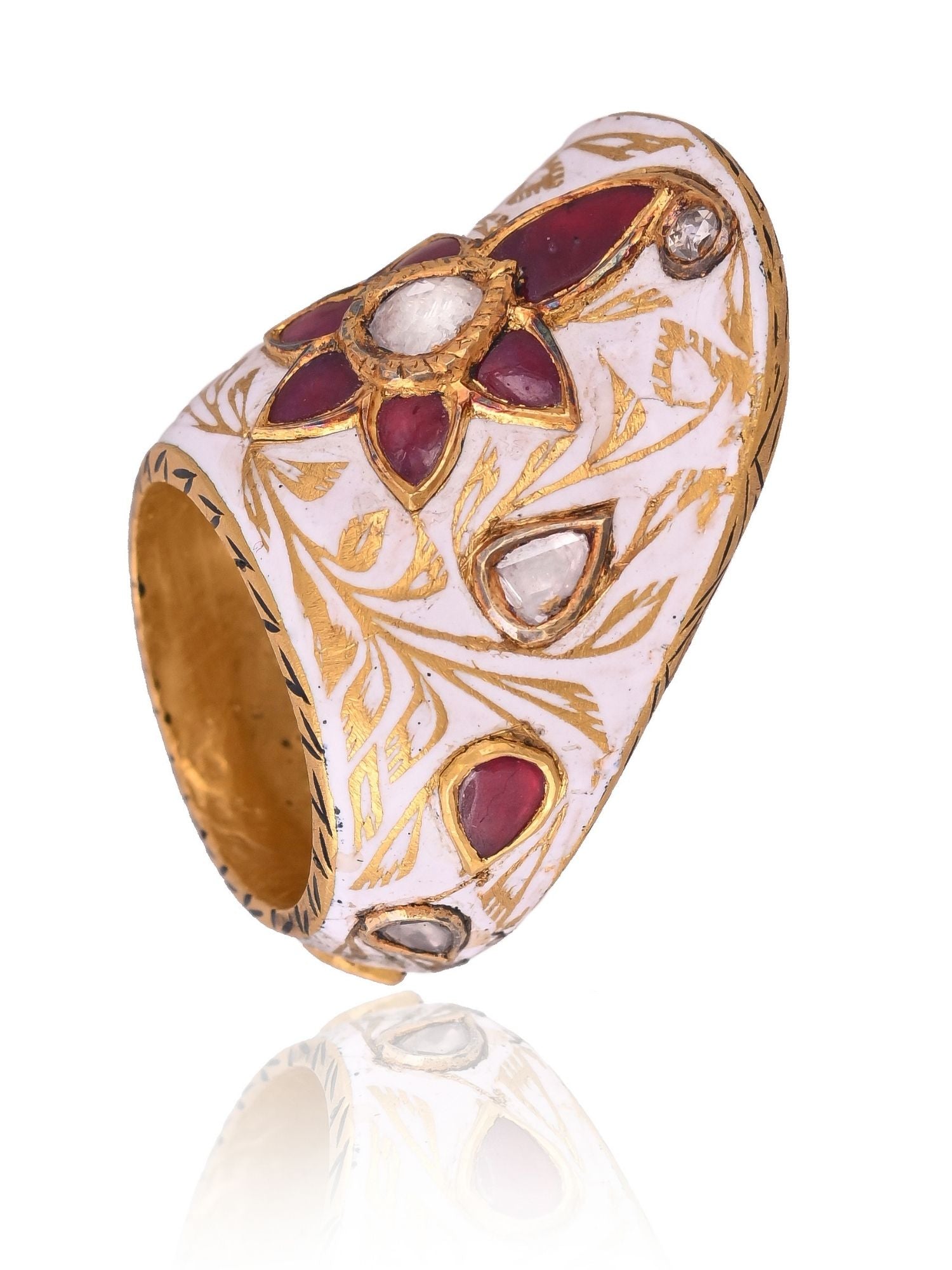 The Gildged Bloom Thumb Ring