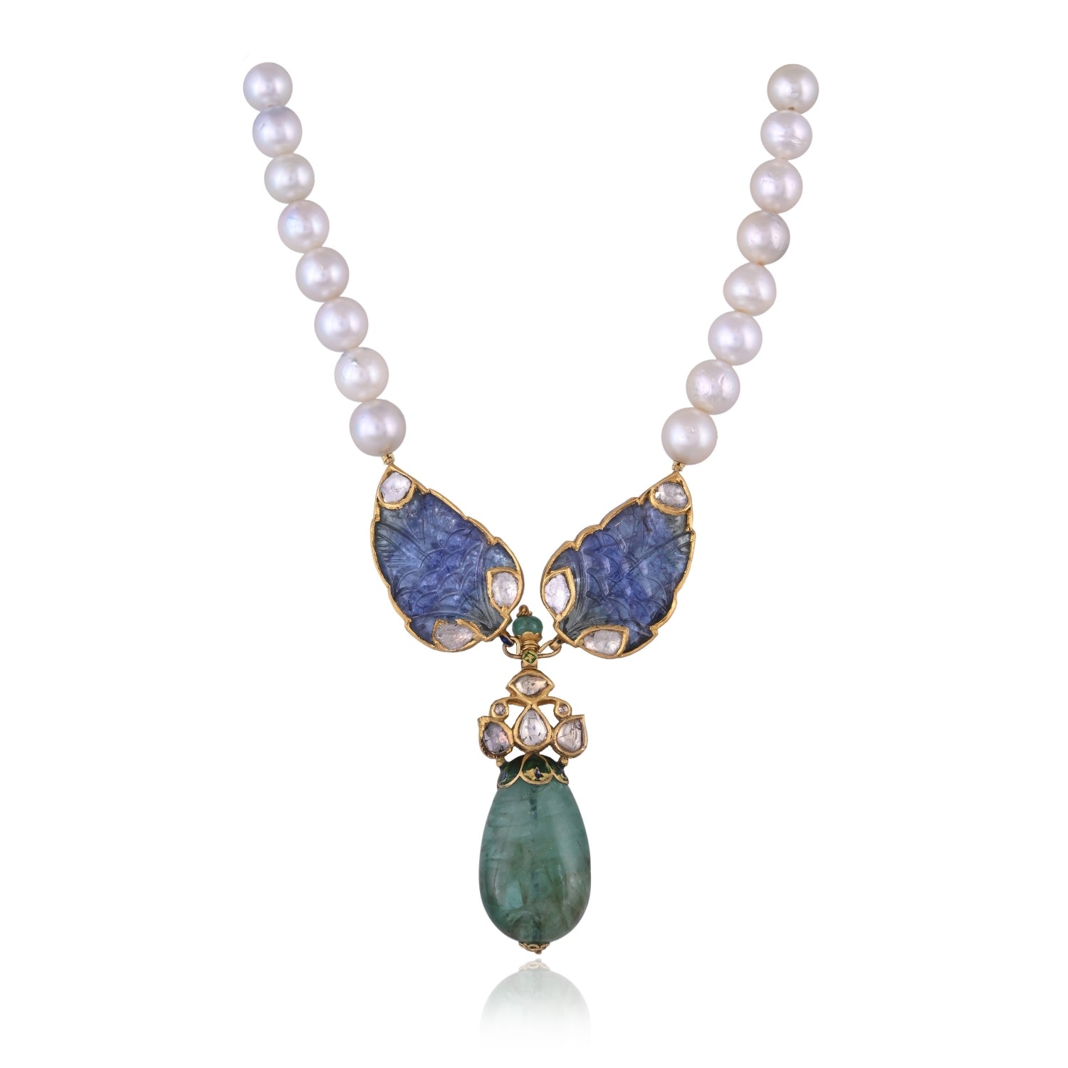 The Tanzanite Wing Pendant