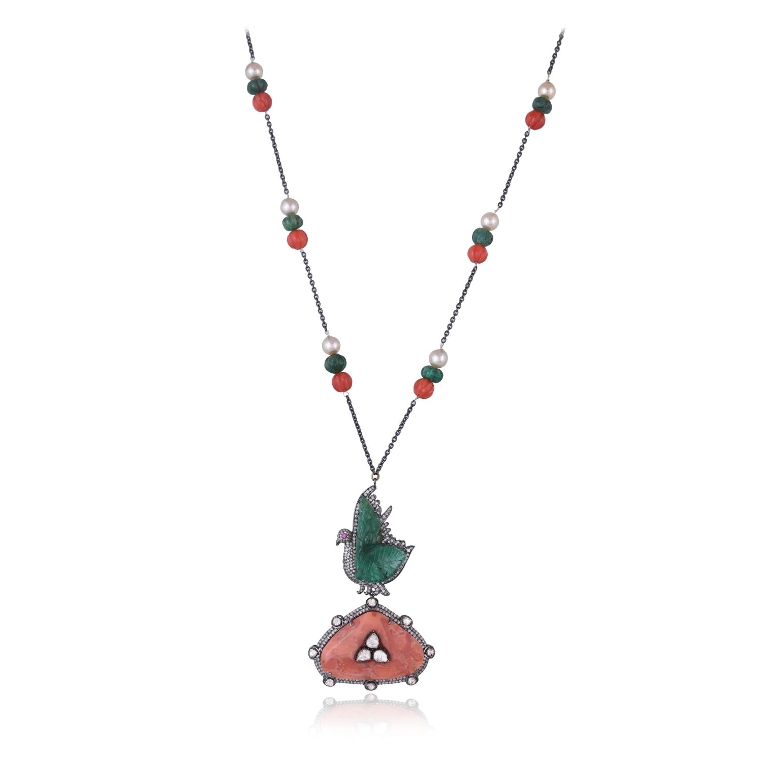 The Coral Prisma Pendant