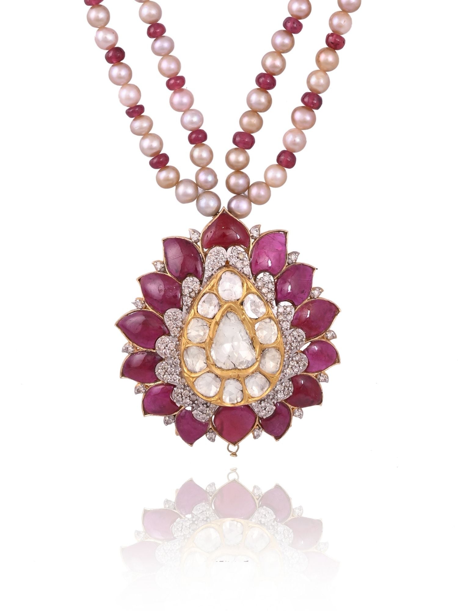 Rouge Drop Ruby Pendant