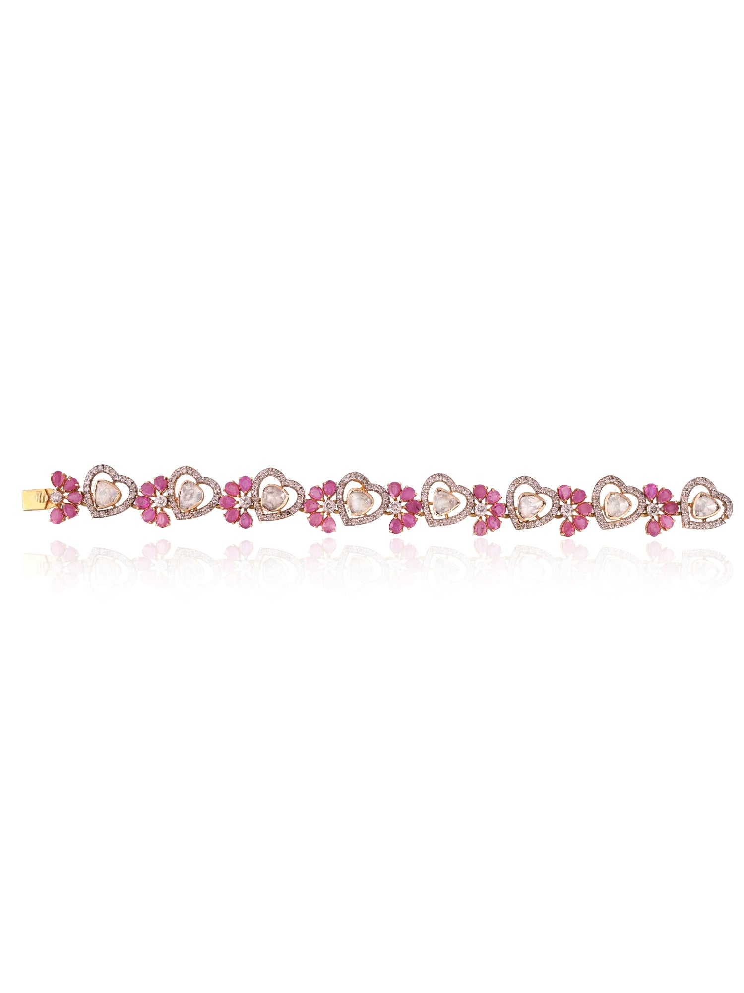 Ruby Flora Bracelet