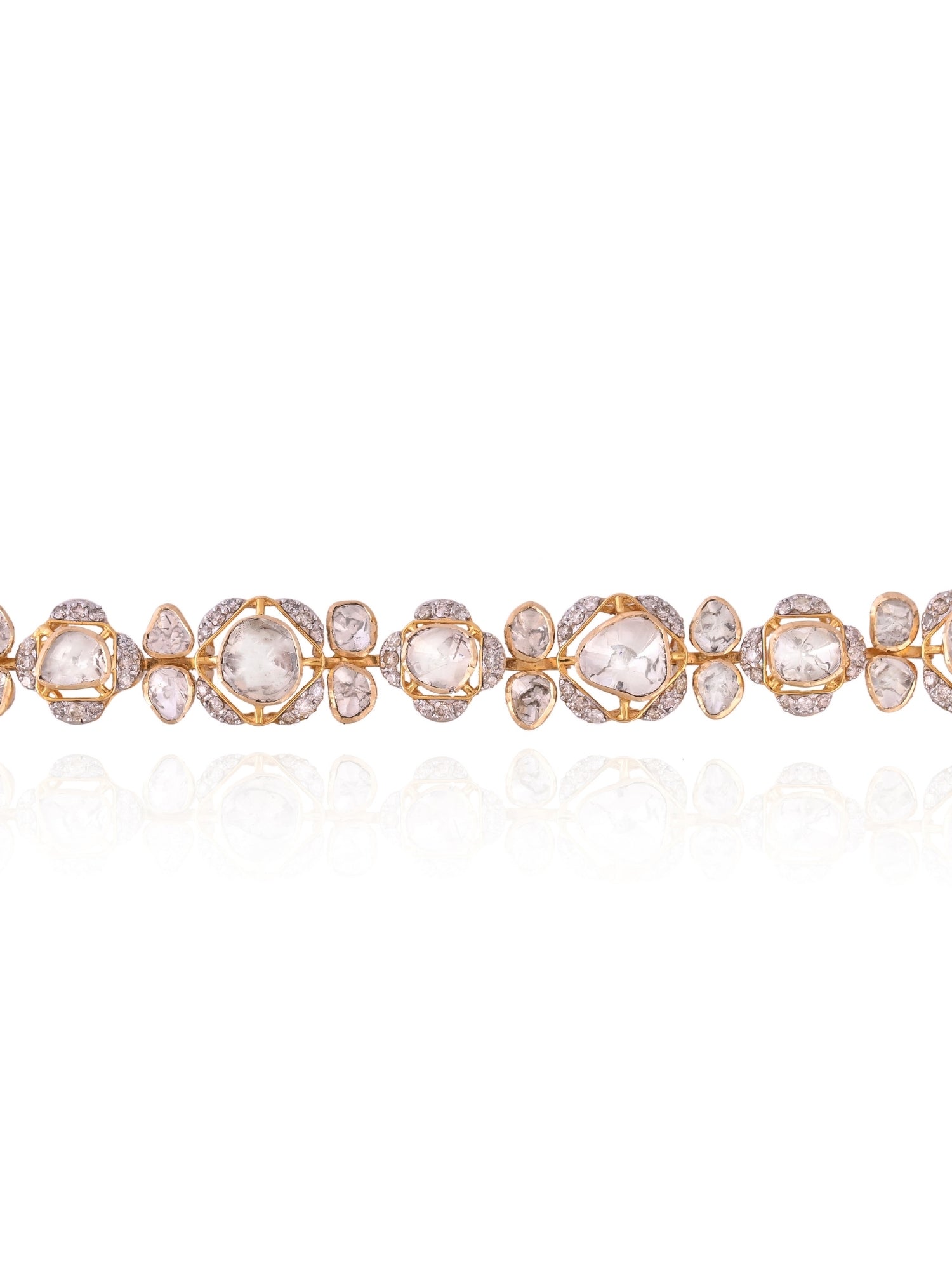 Radiant Thread Polki Bracelet