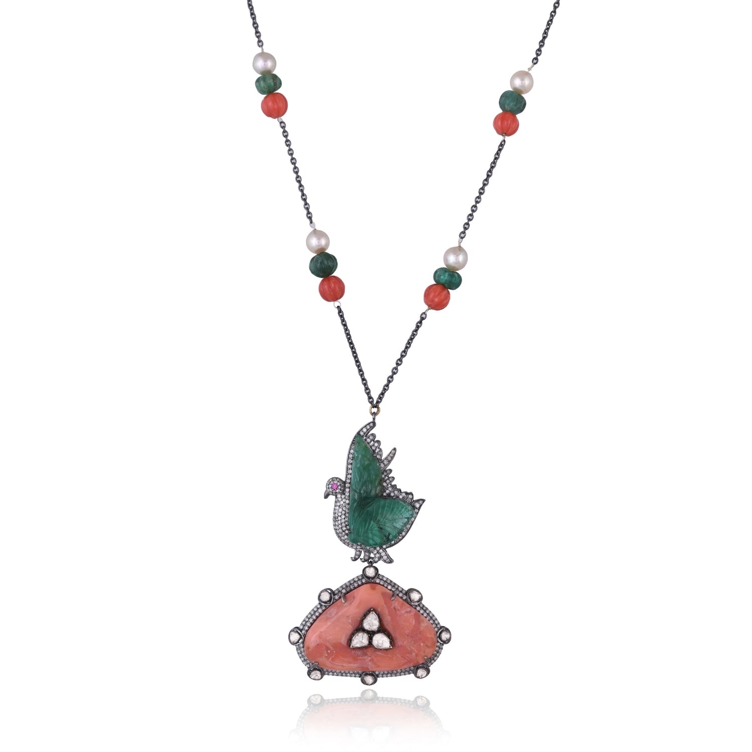 The Coral Prisma Pendant