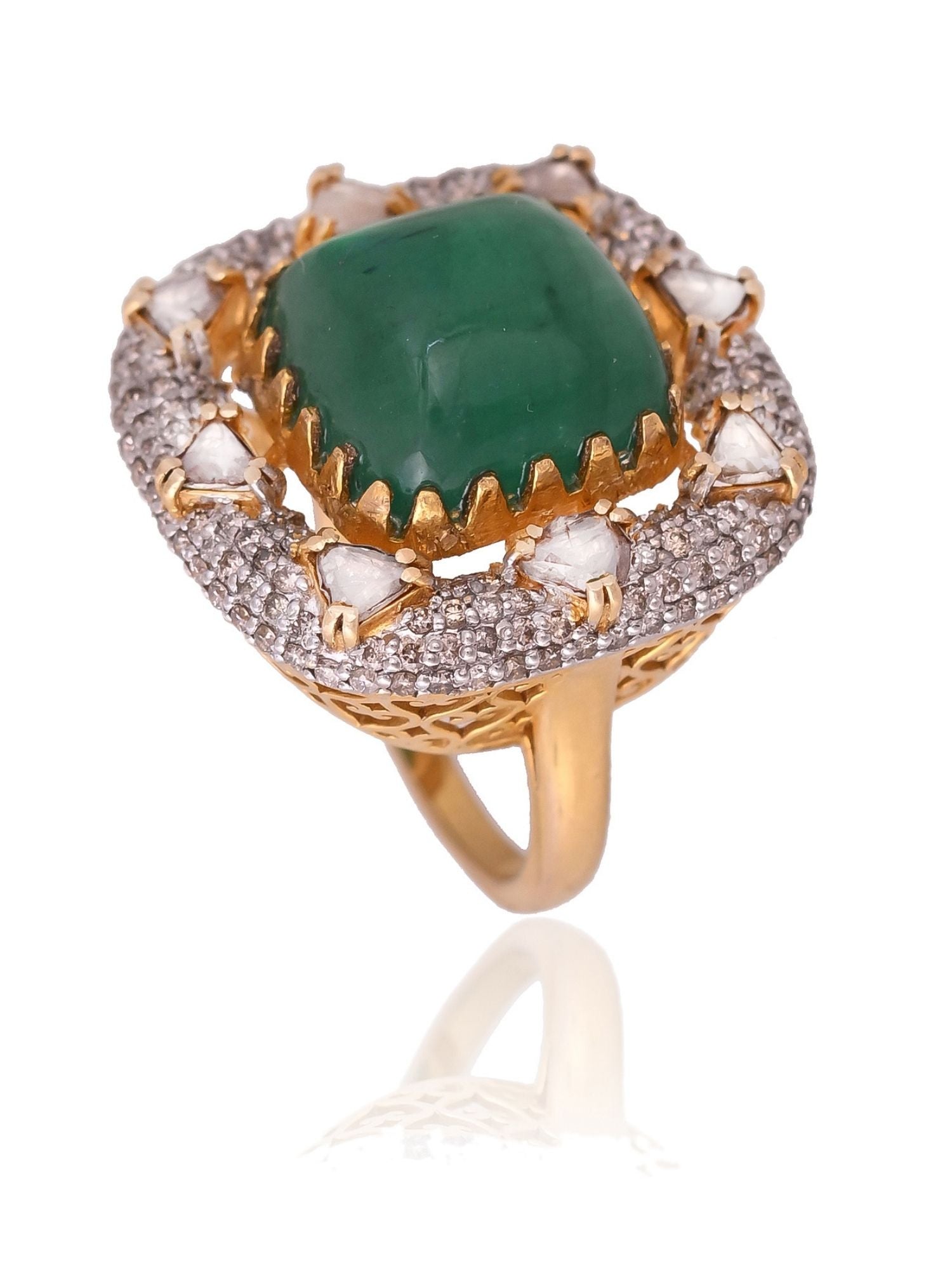 Greenstone Glow Ring