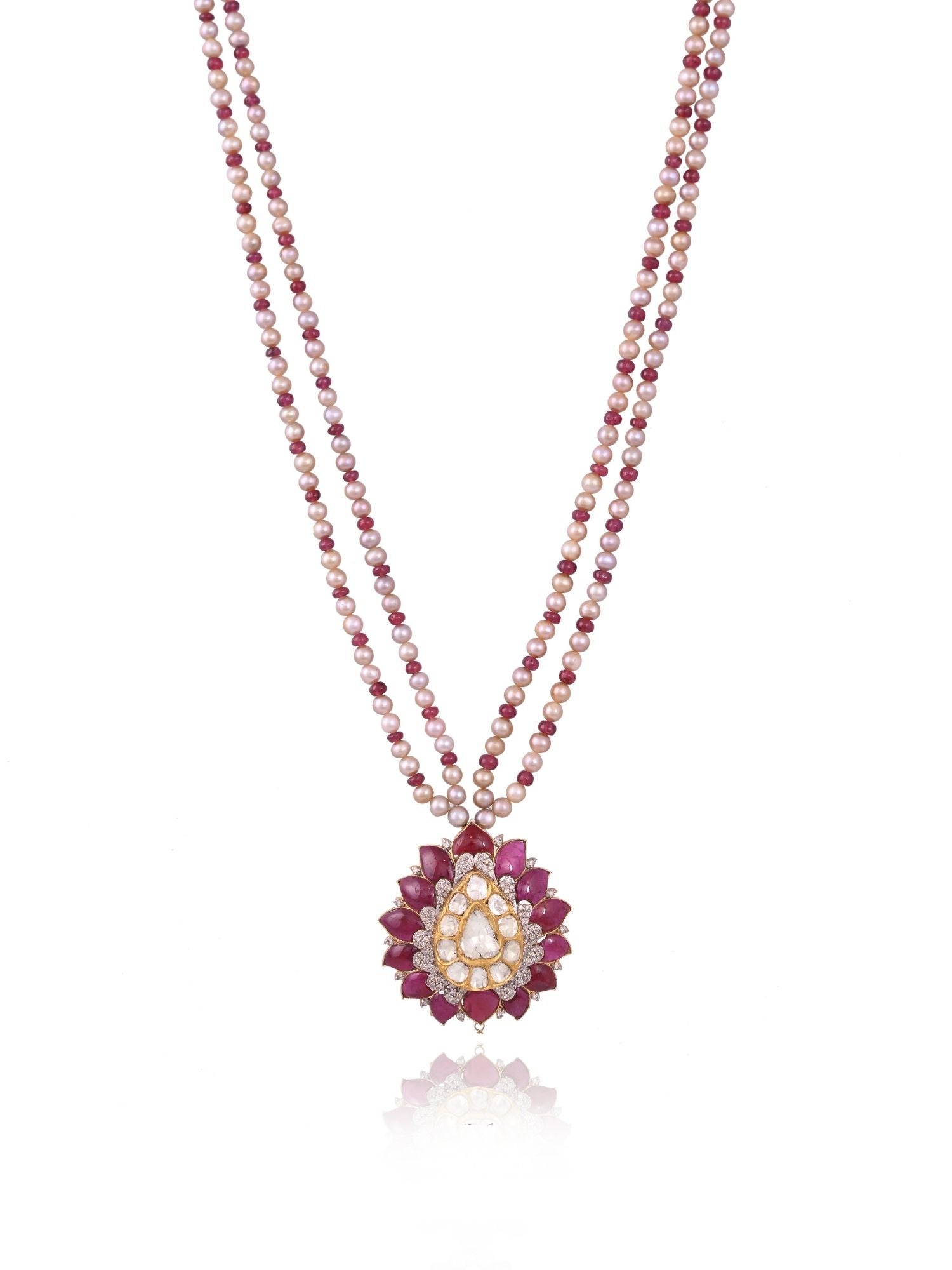 Rouge Drop Ruby Pendant