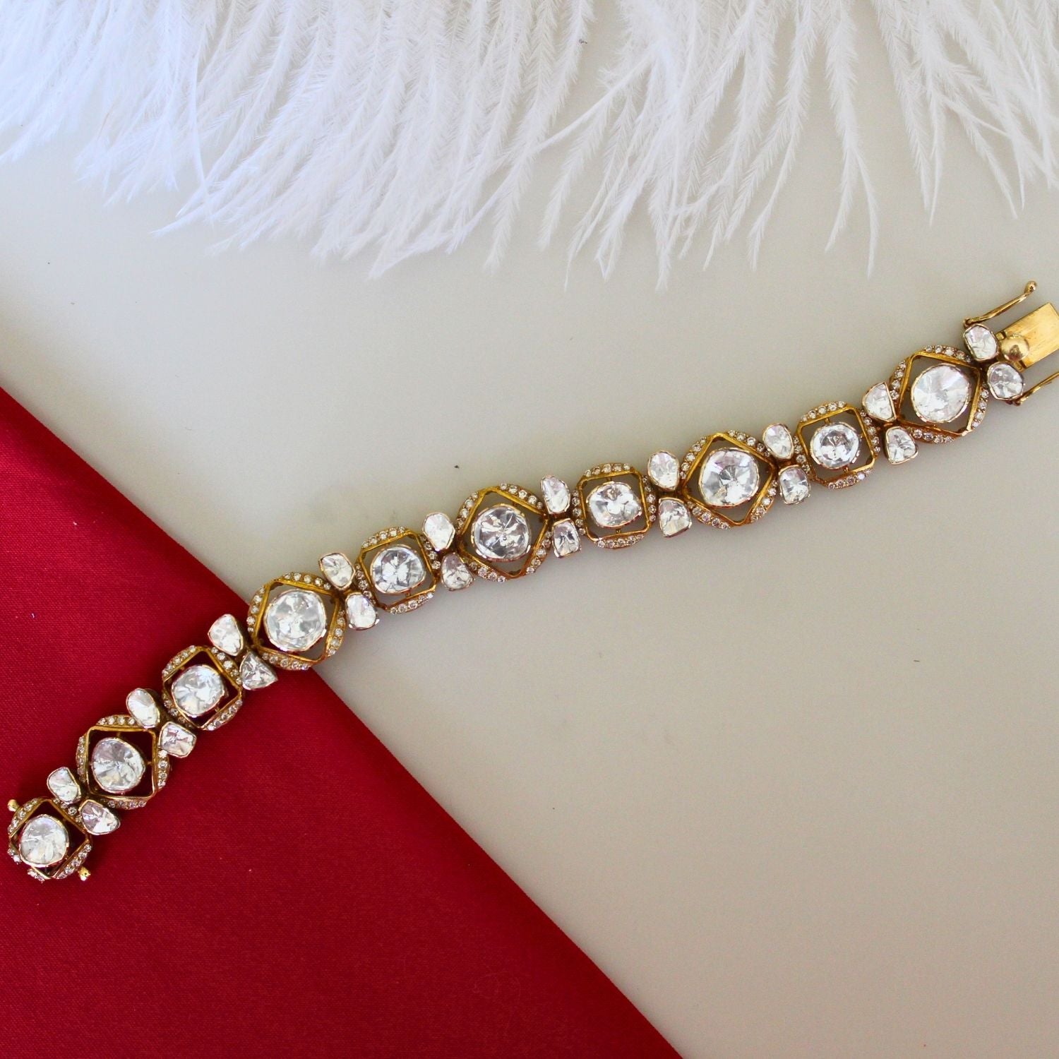 Aurora Polki Bracelet