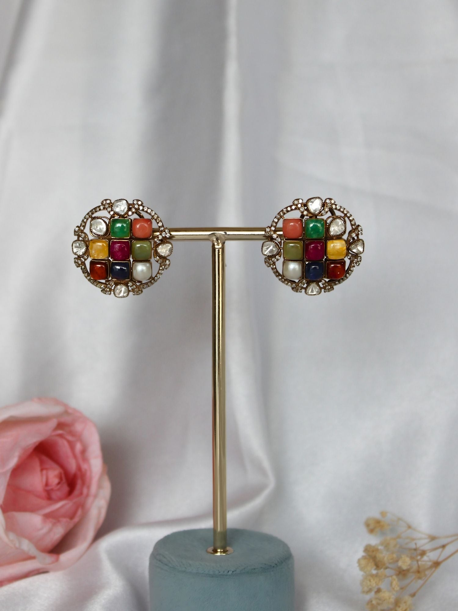 Legacy Of Light Navratan Earrings
