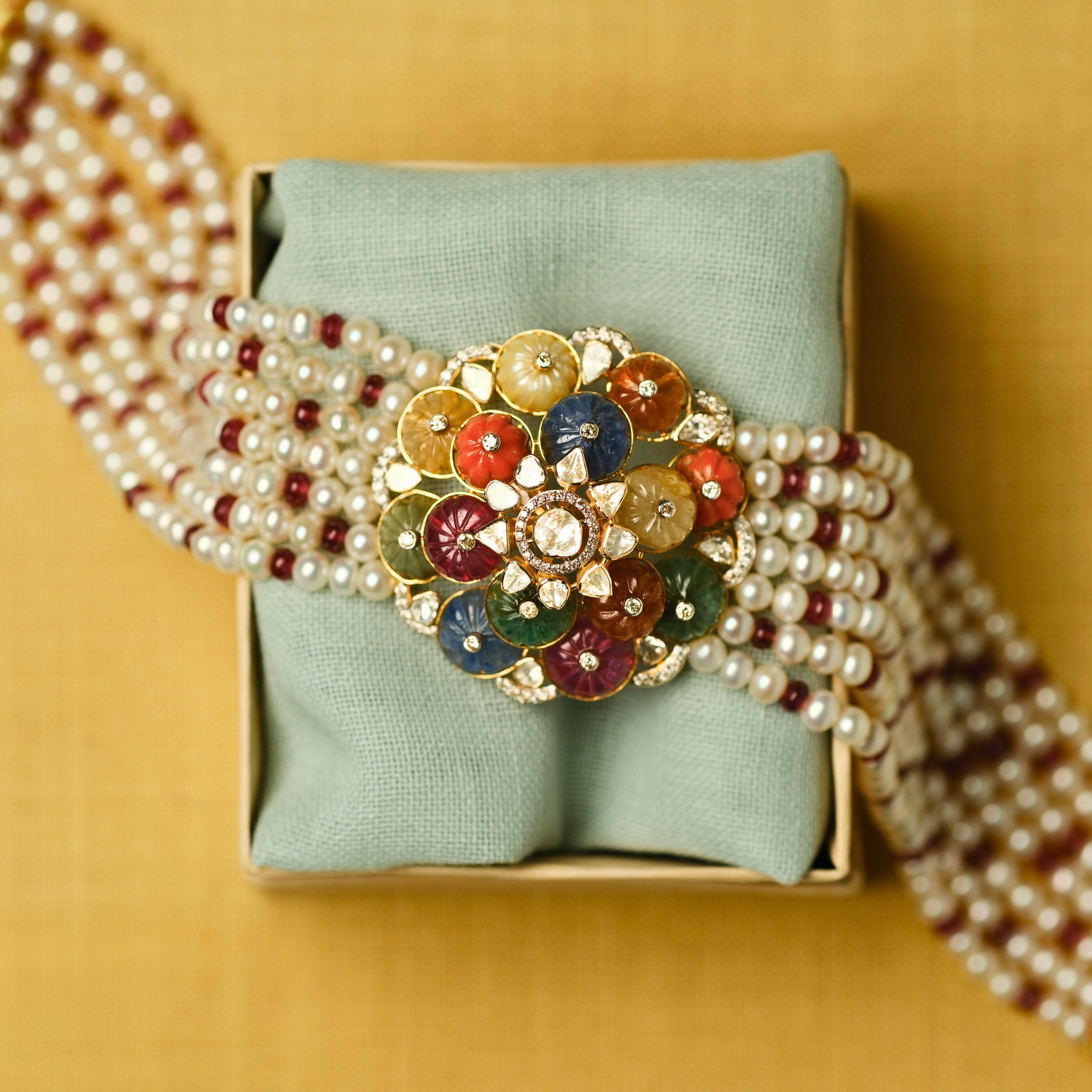 The Celestial Navratan Necklace