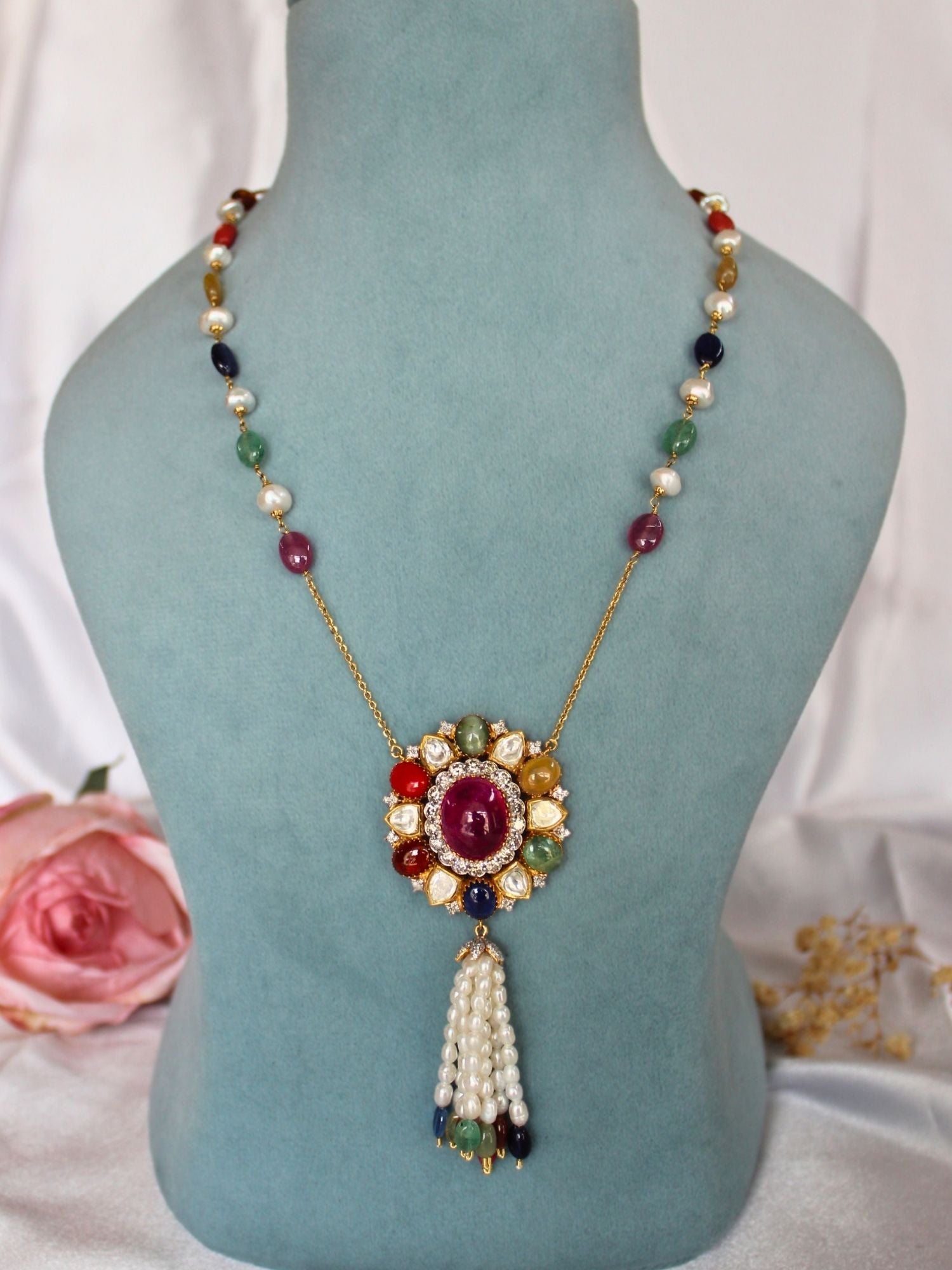 Chain Of Radiance Tassel Pendant