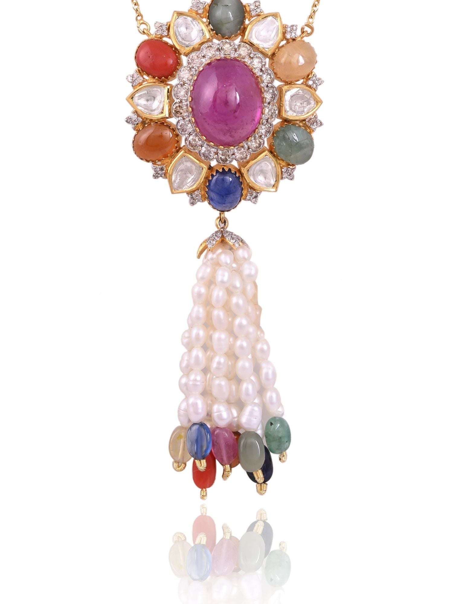 Chain Of Radiance Tassel Pendant