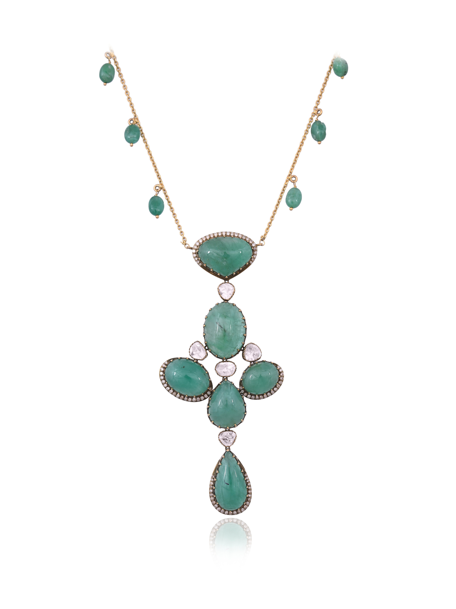 Lush Emerald Drop Pendant