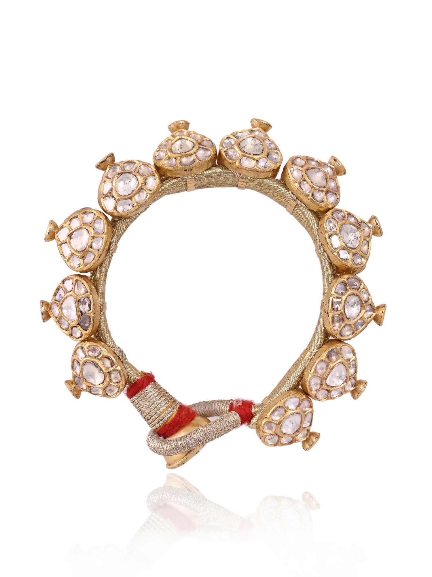 The Polki Arc Bangle