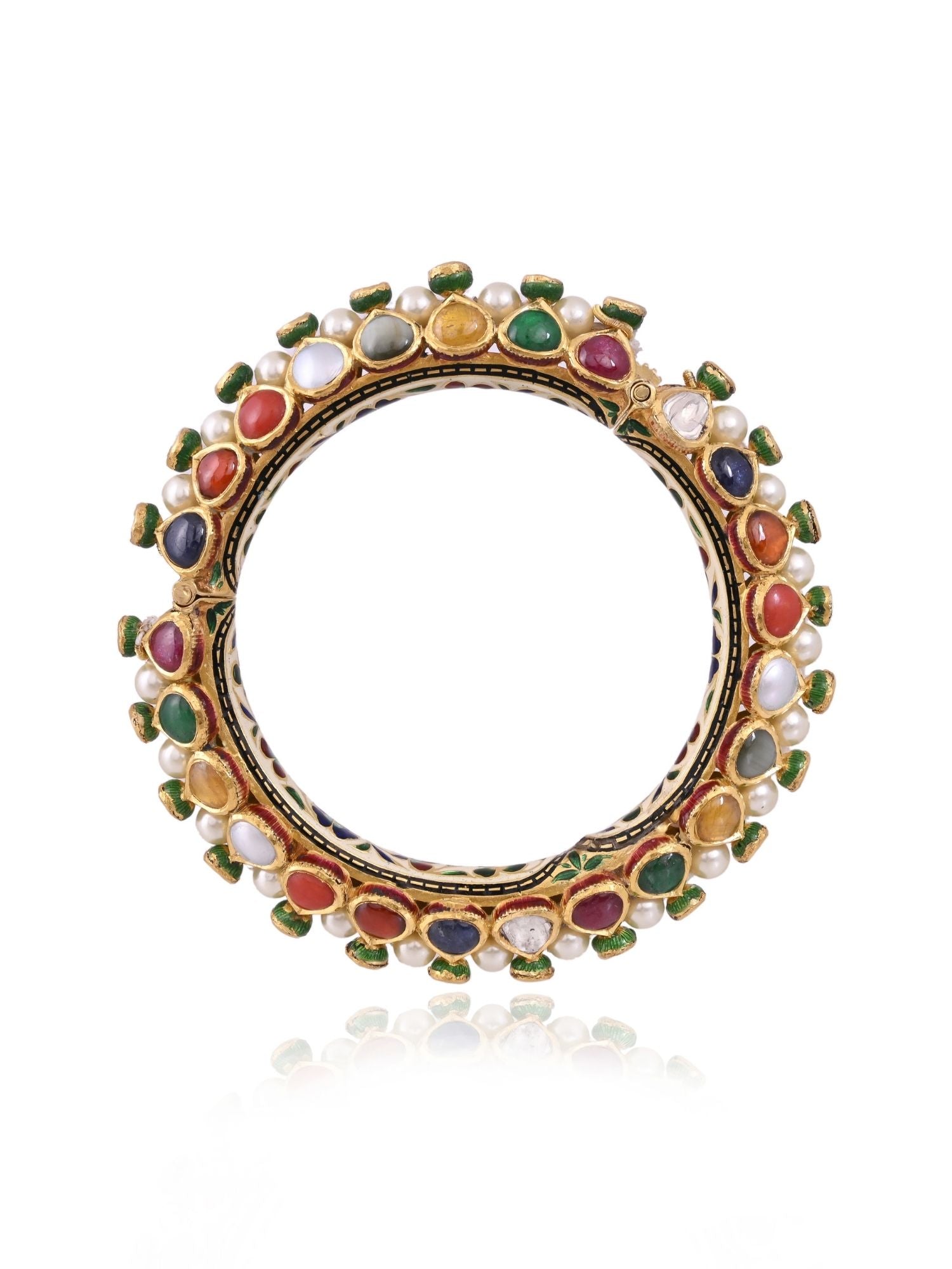 Spectrum Sparkle Navratan Bangle