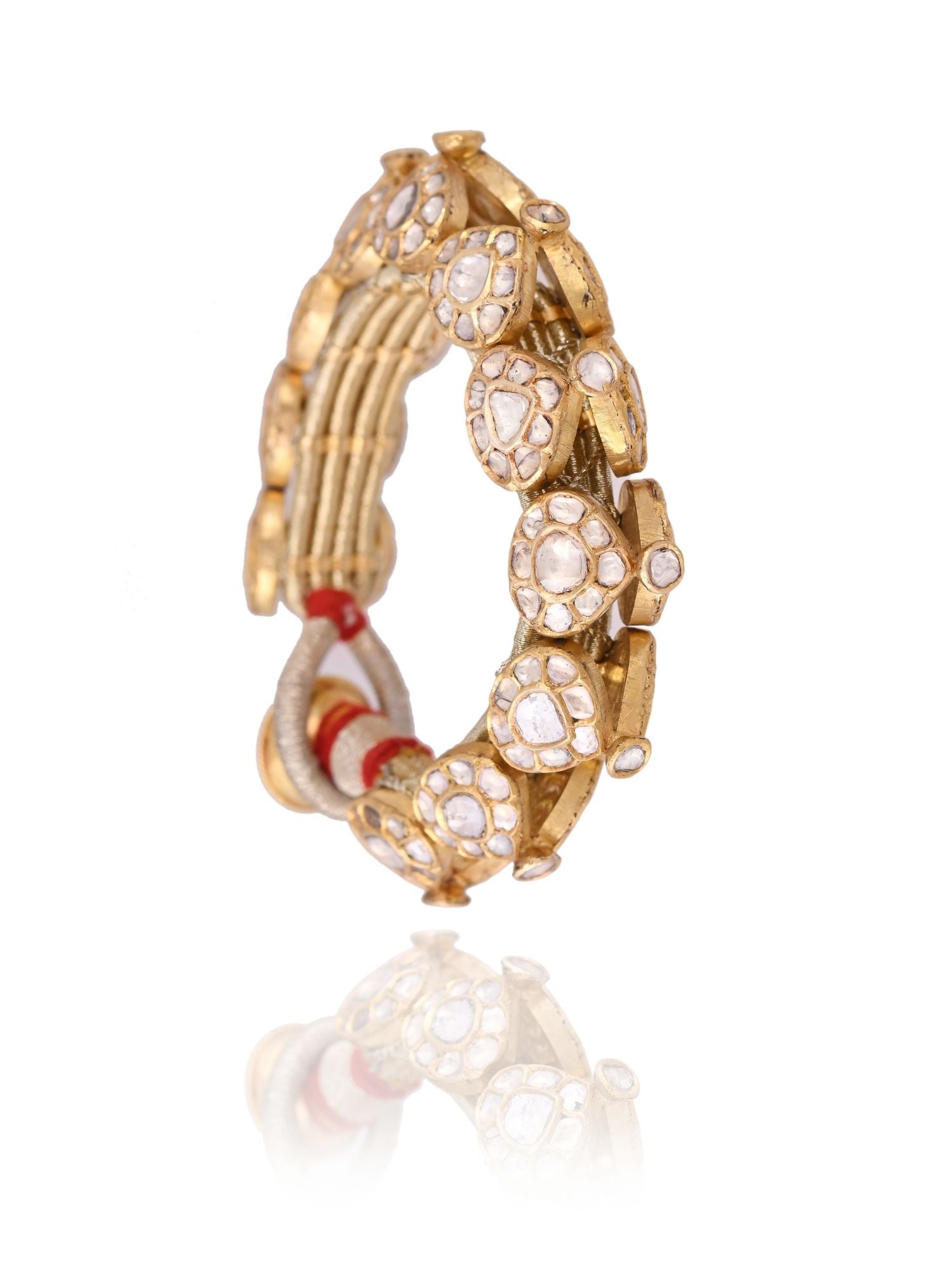 The Polki Arc Bangle