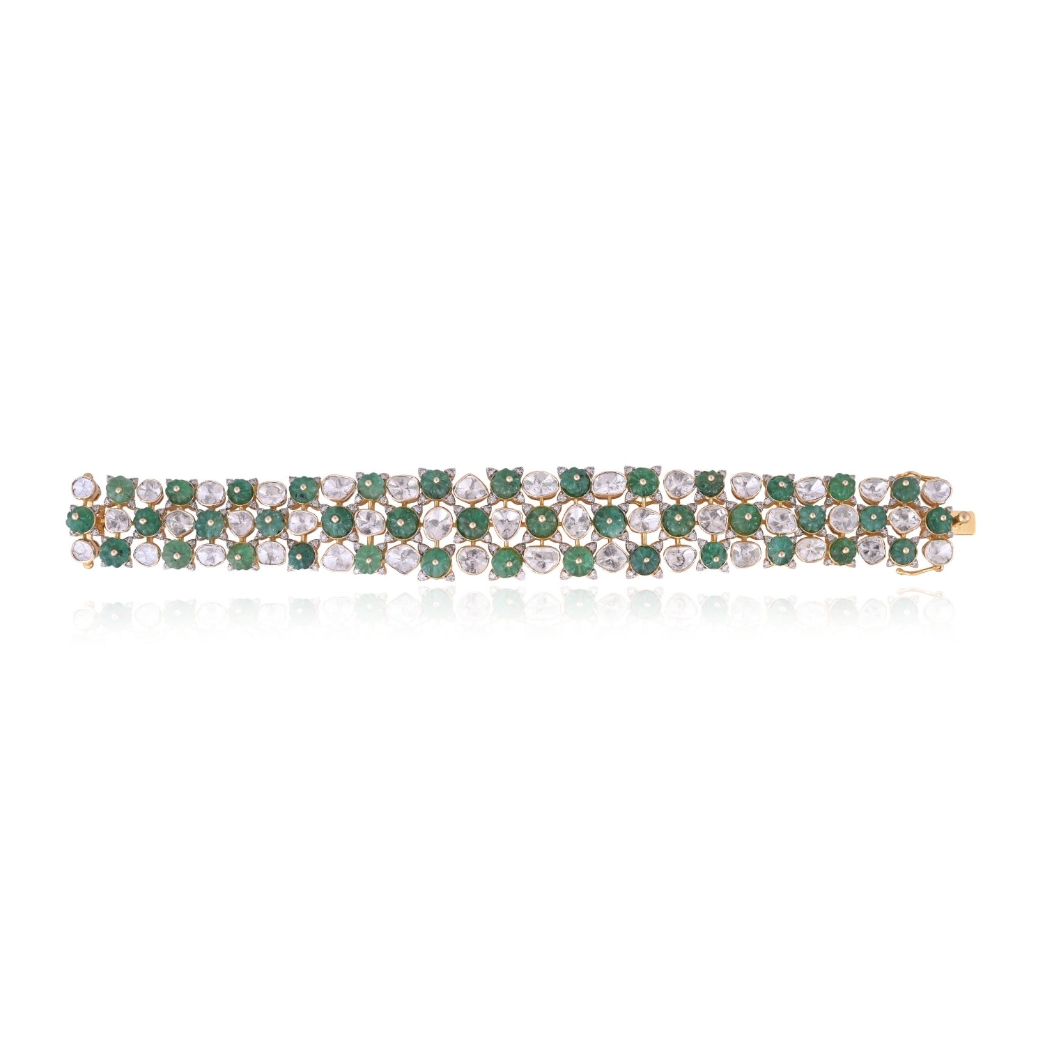 Emerald Crest Bracelet