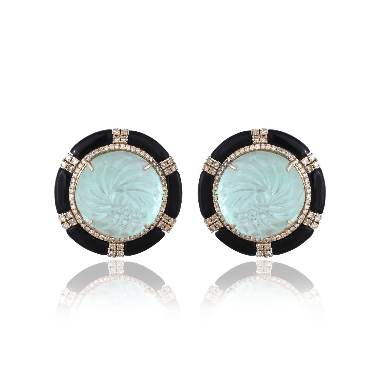 Emerald Whirlpool Studs