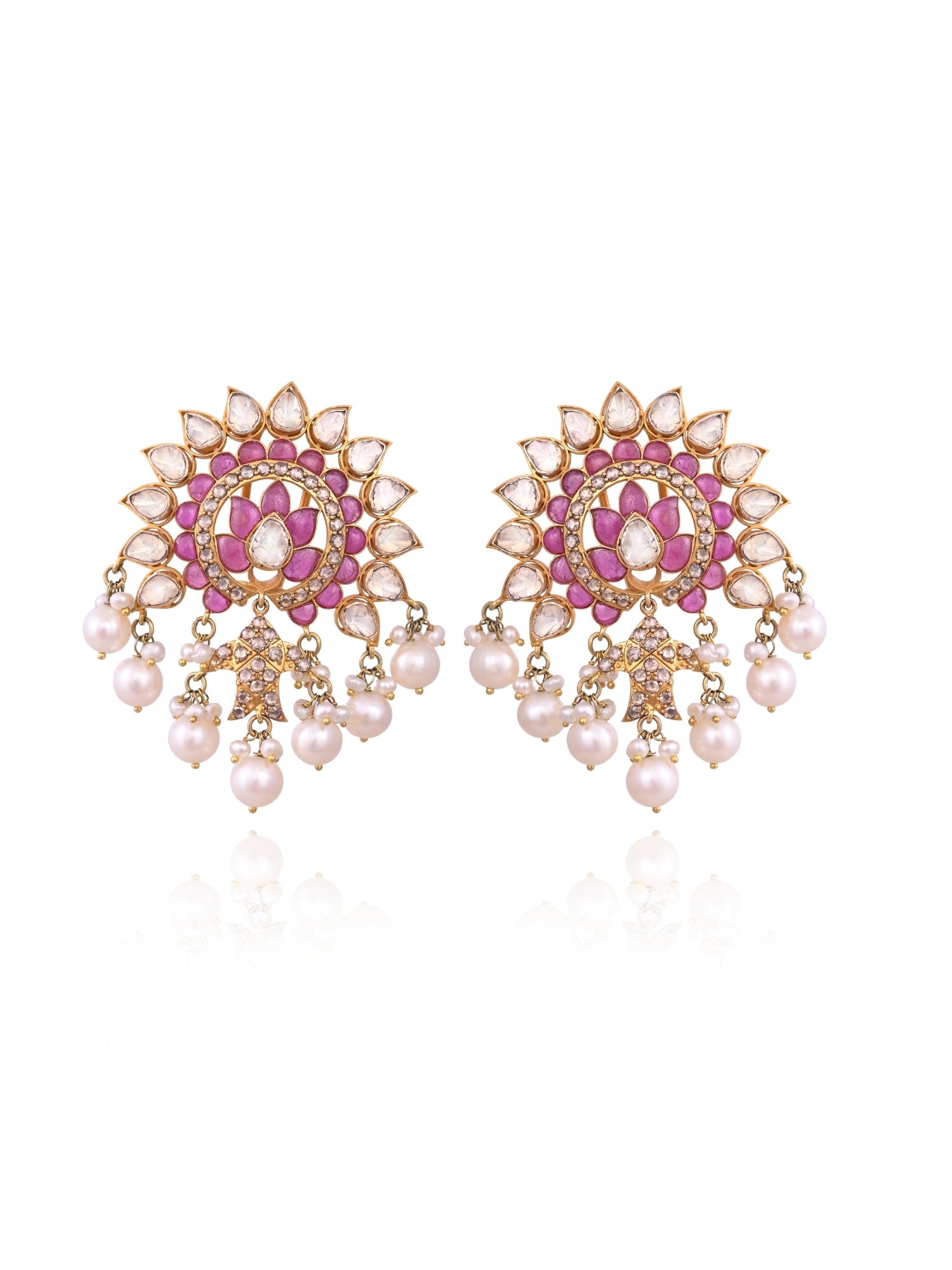 Majestic Ruby Reverie Earrings