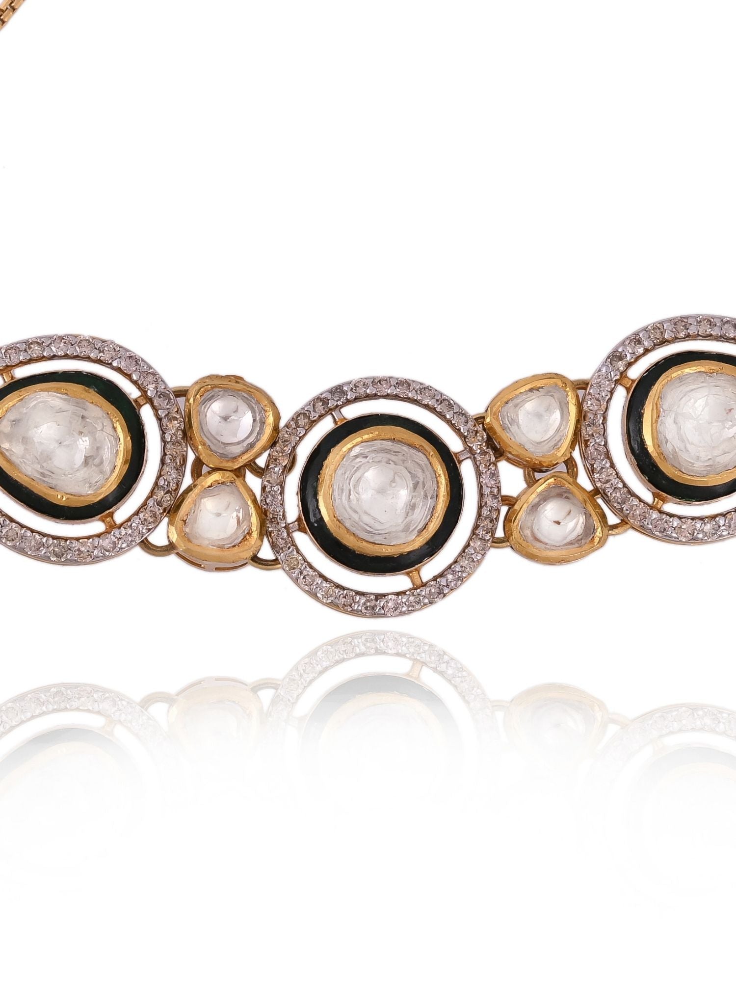 Polki Trinity Bracelet