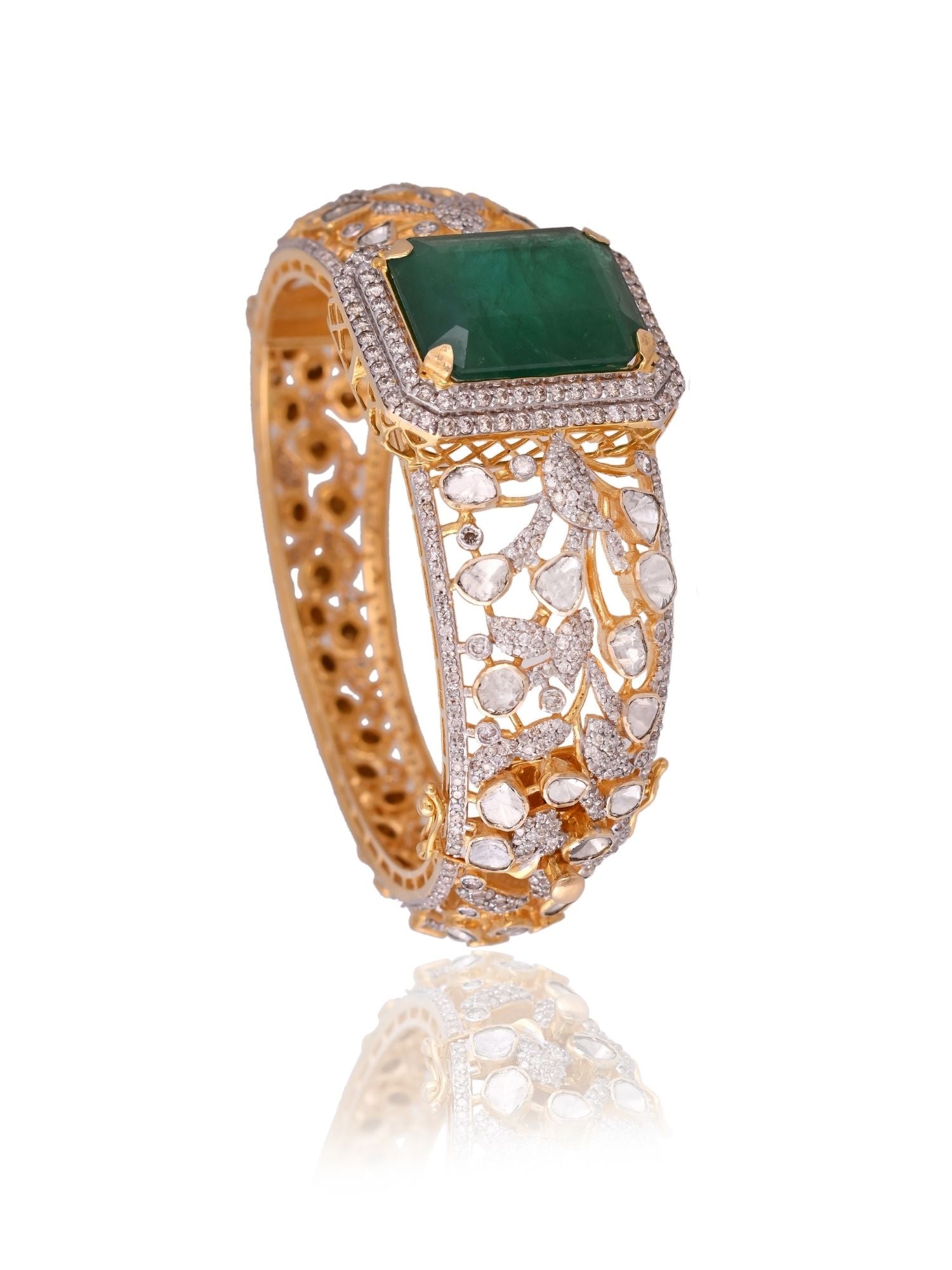 Verdant Muse Emerald Bracelet