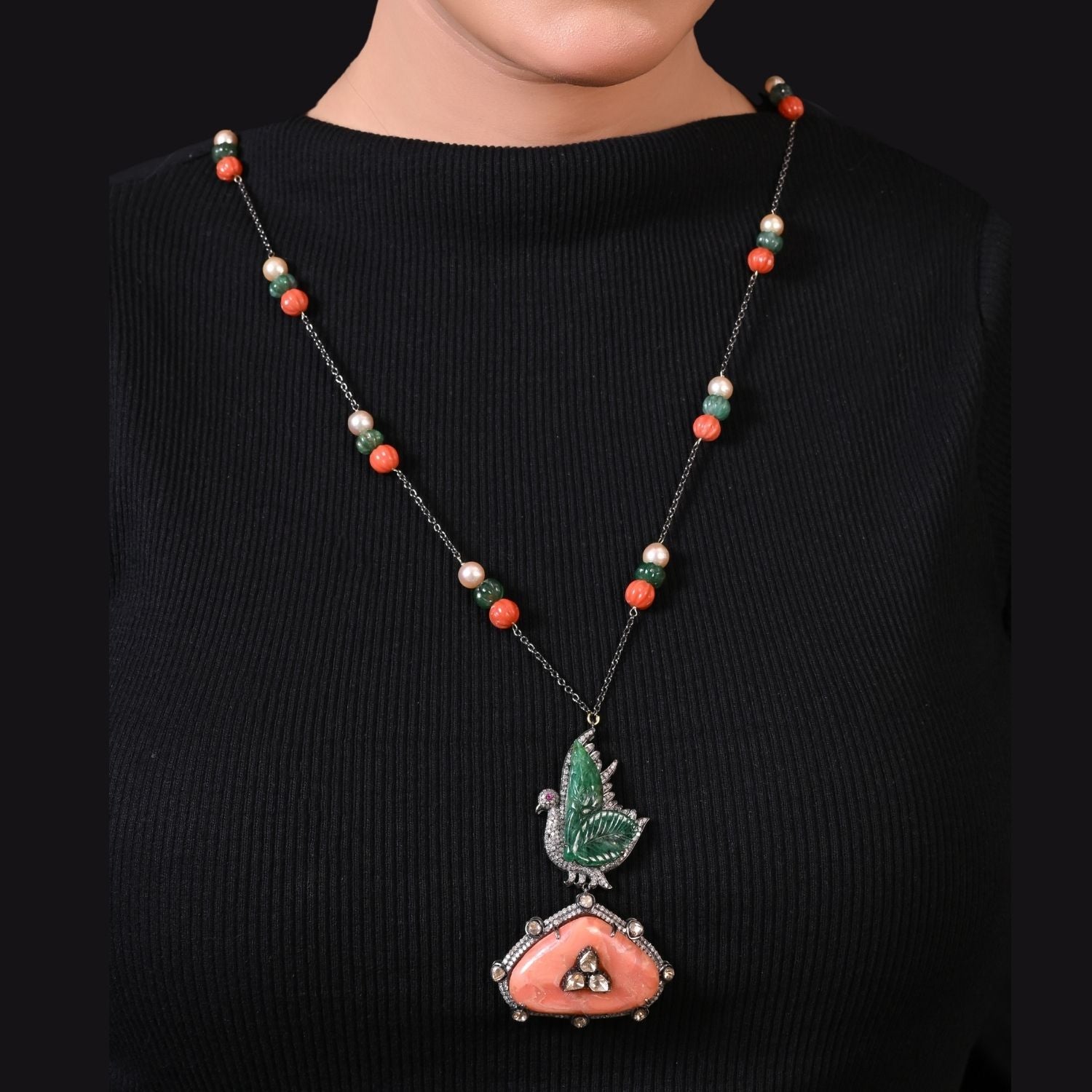 The Coral Prisma Pendant