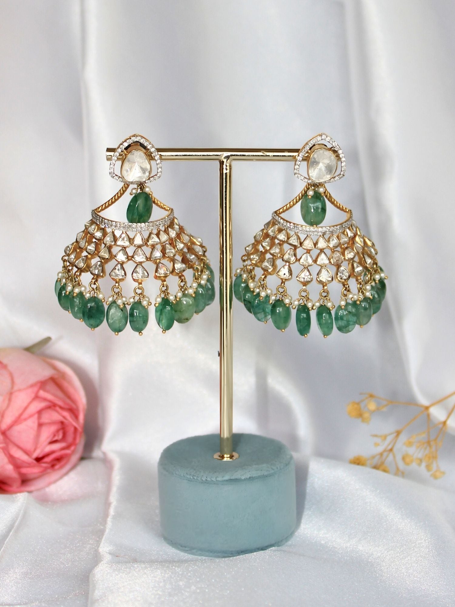 The Swinging Crest Earrings