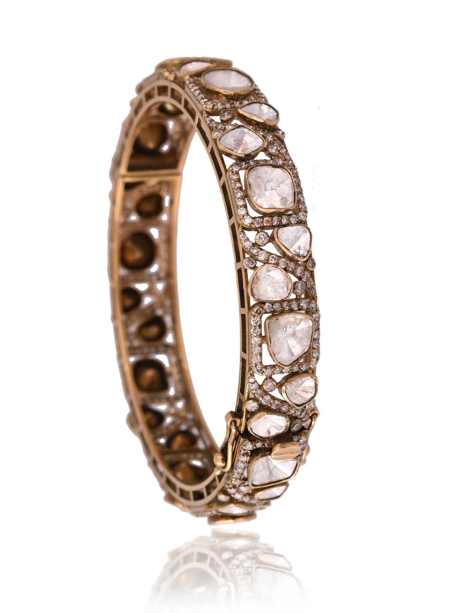 The Timebound Gleam Polki Bracelet