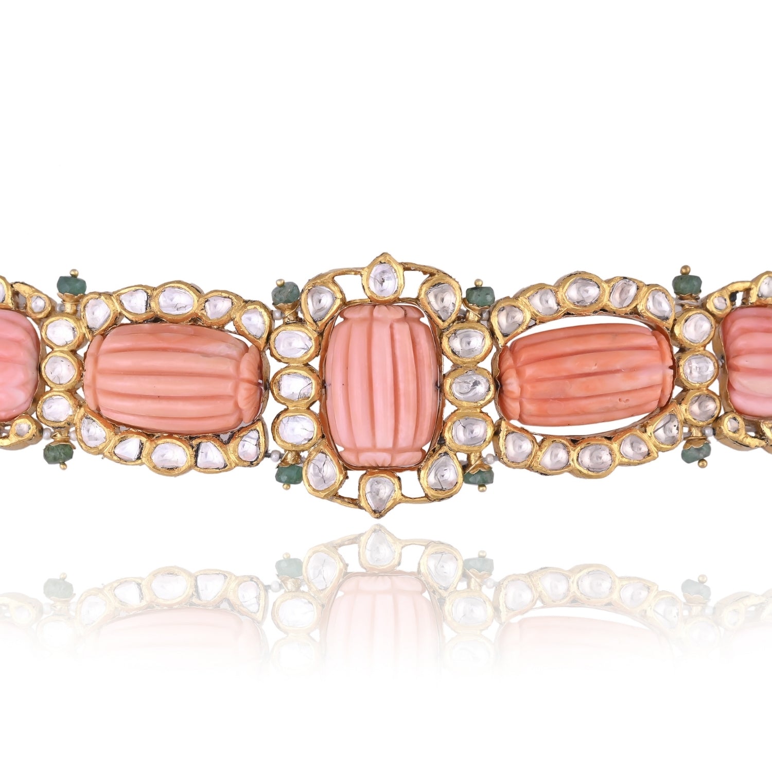 Classic Coral Choker Necklace