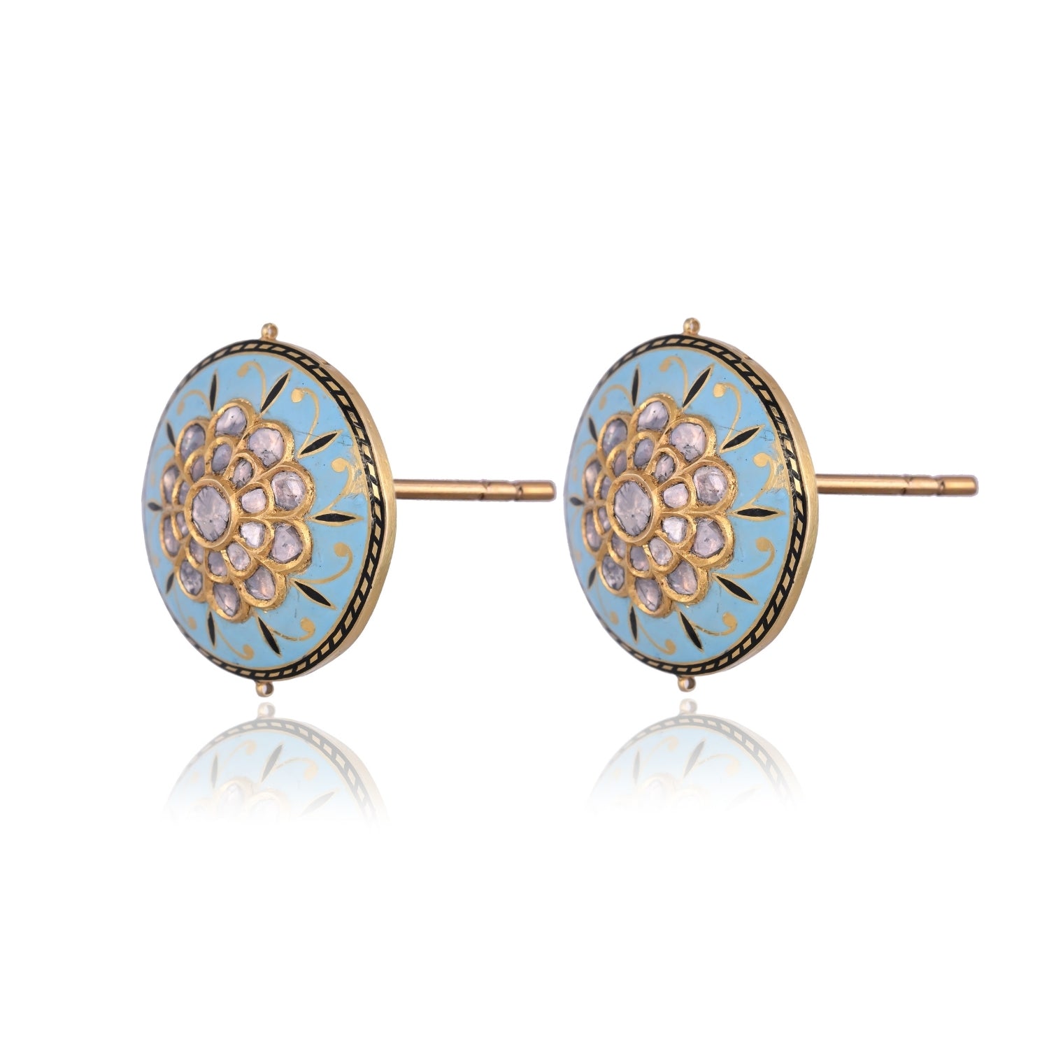 Celeste Polki Earrings