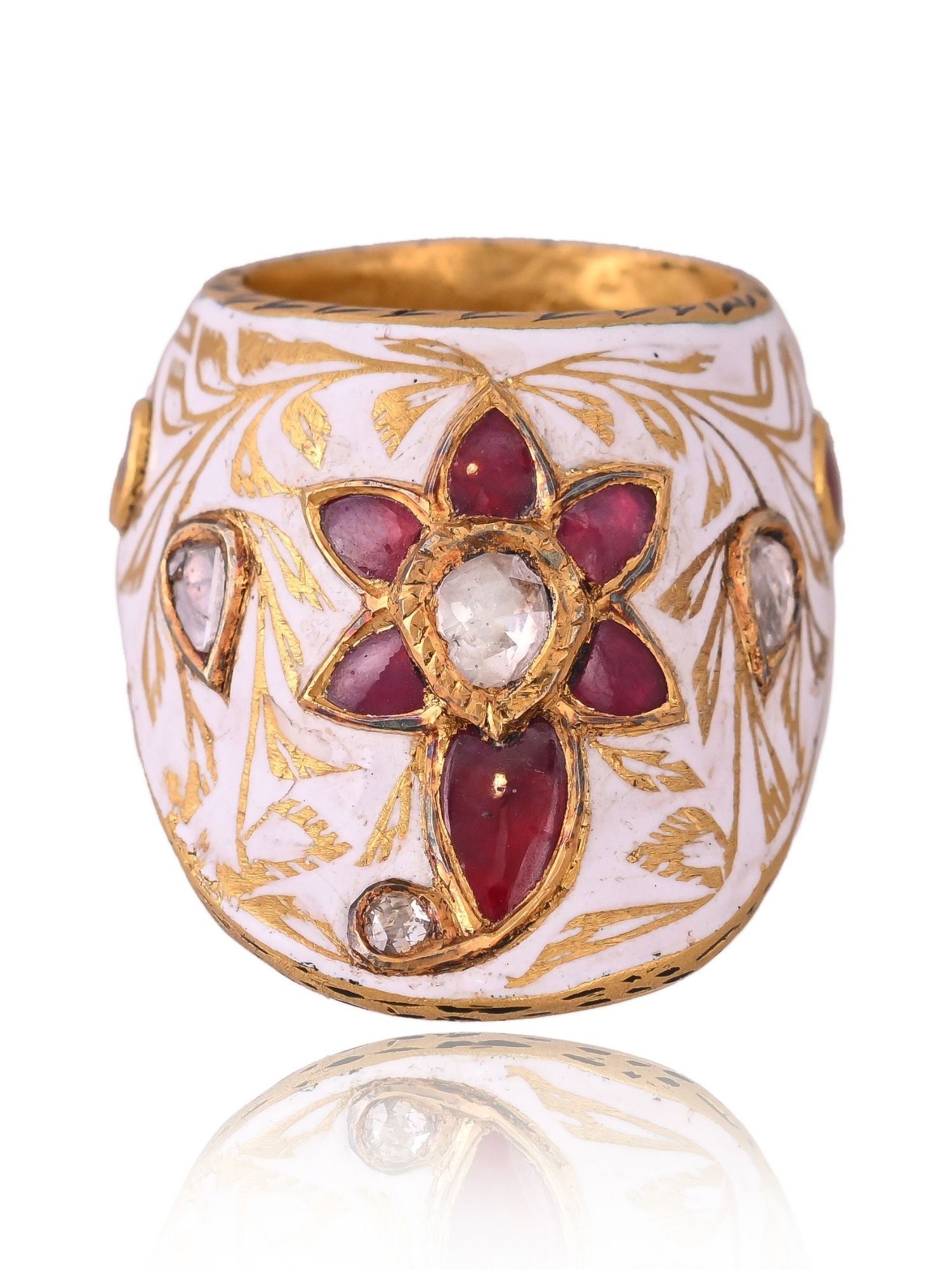 The Gildged Bloom Thumb Ring