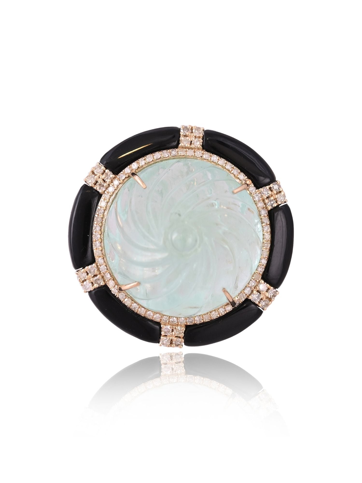 Emerald Eclipse Ring