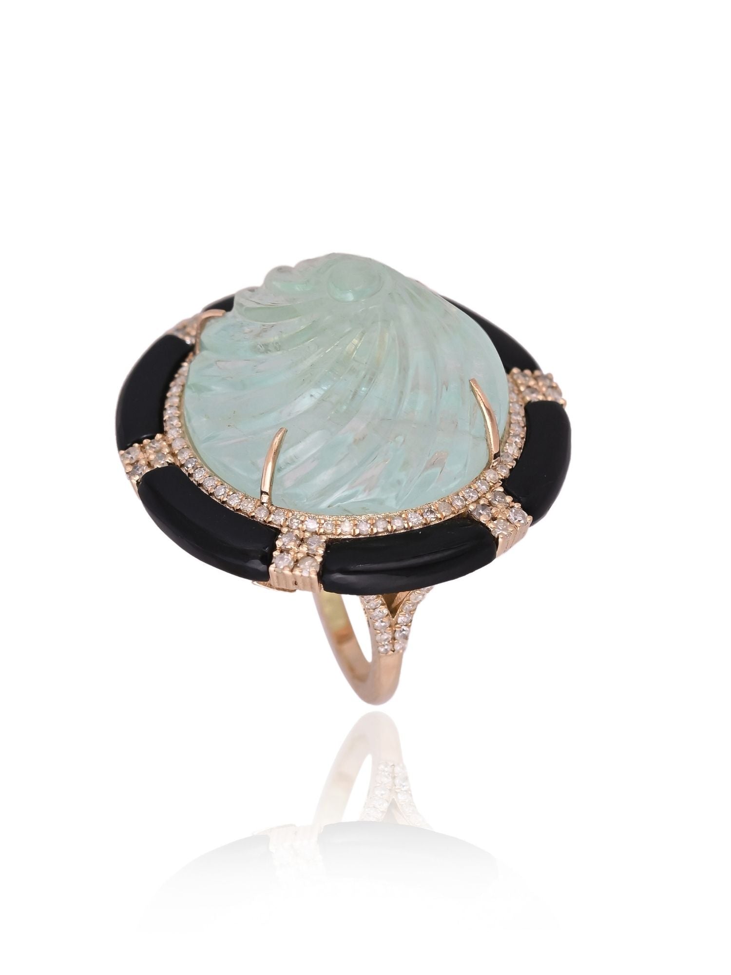 Emerald Eclipse Ring