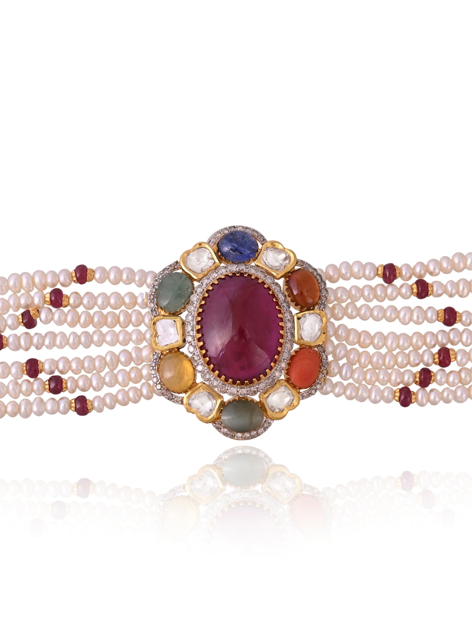 Prism Peak Navratan Bracelet