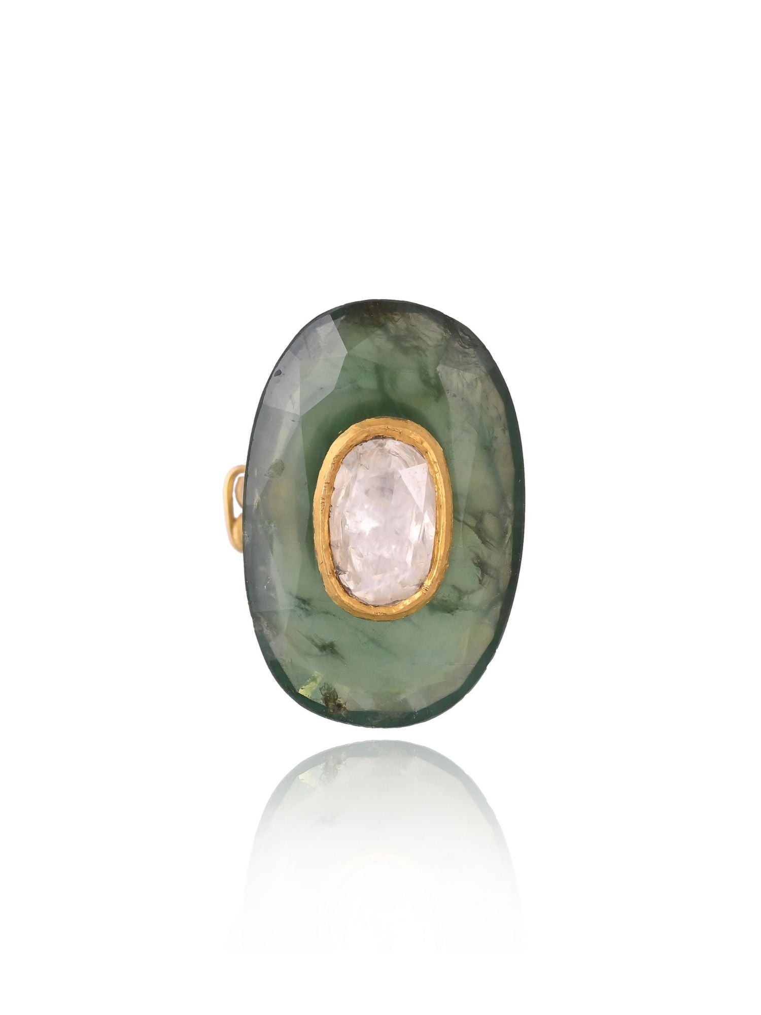 Emerald Oval Ring
