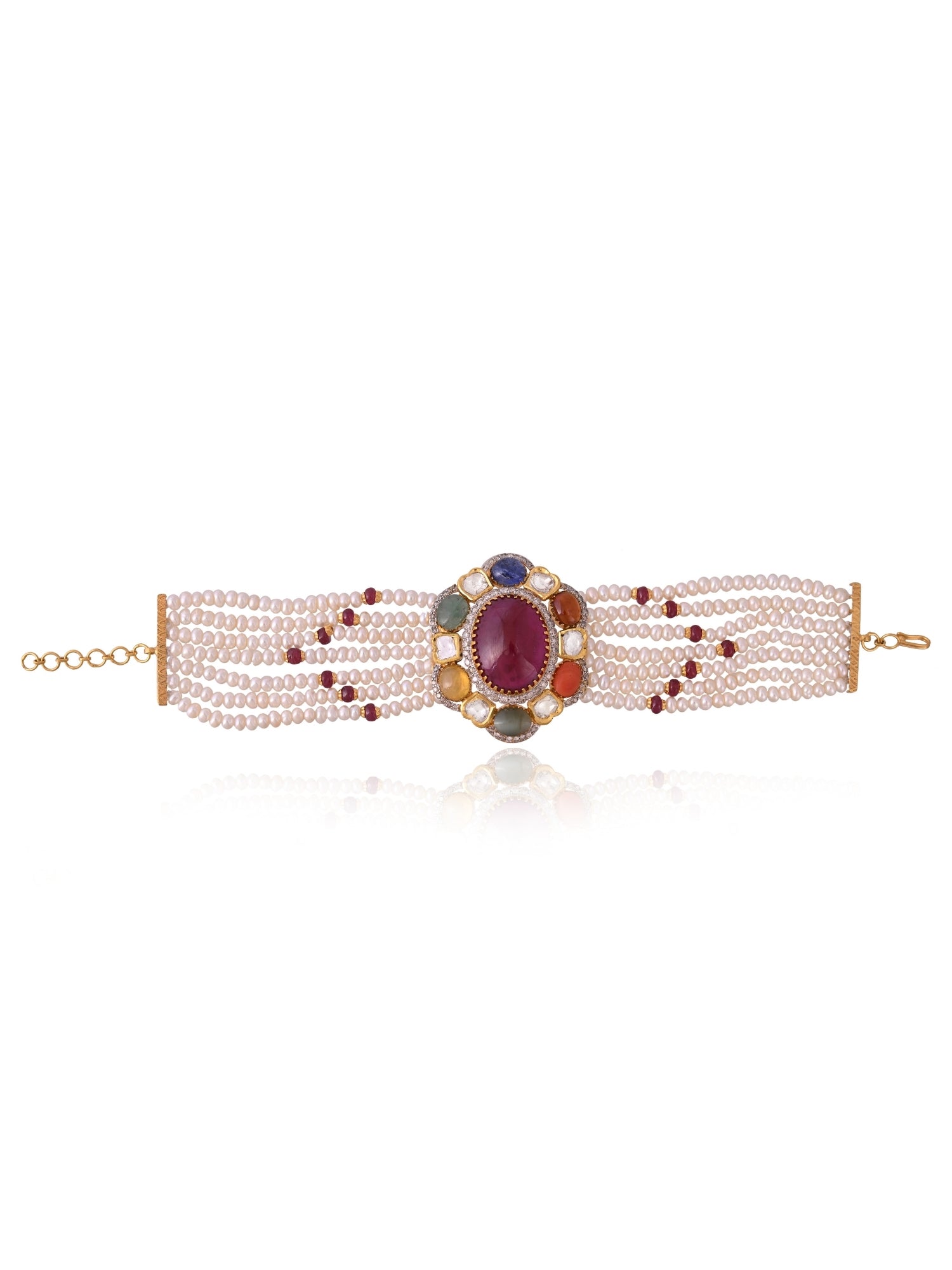 Prism Peak Navratan Bracelet