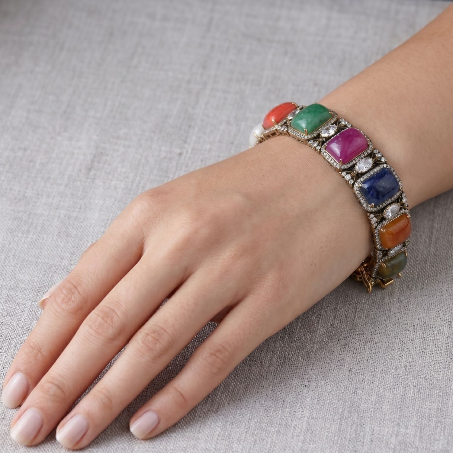 Luxe Navratna Bracelet