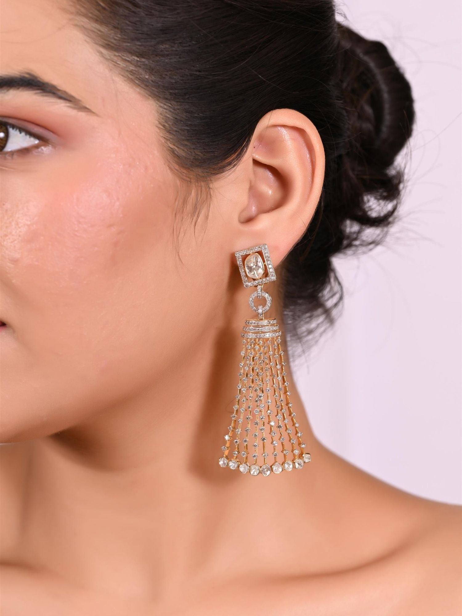 The Hanging Array Earrings