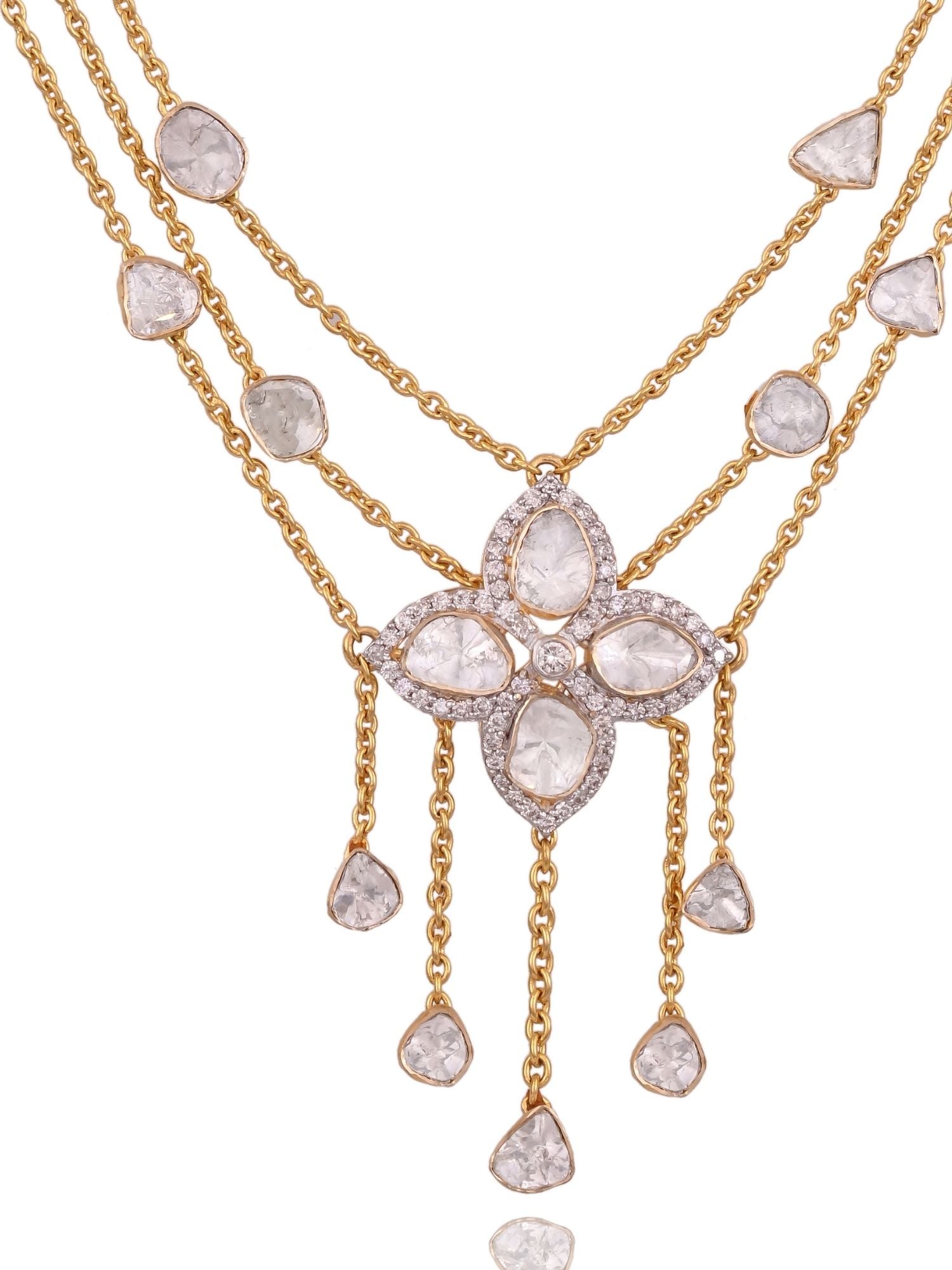 The Layered FourFold Necklace