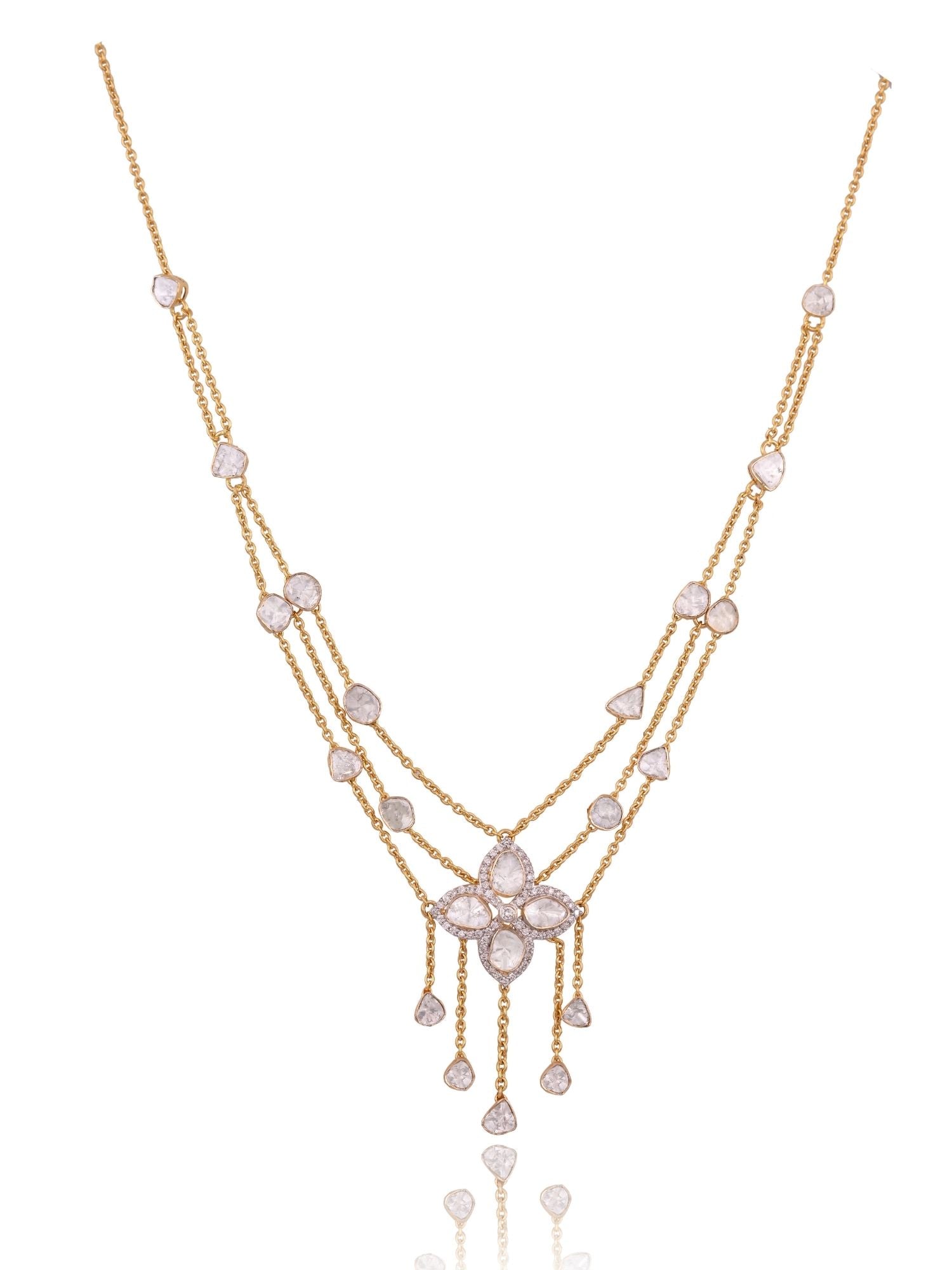 The Layered FourFold Necklace