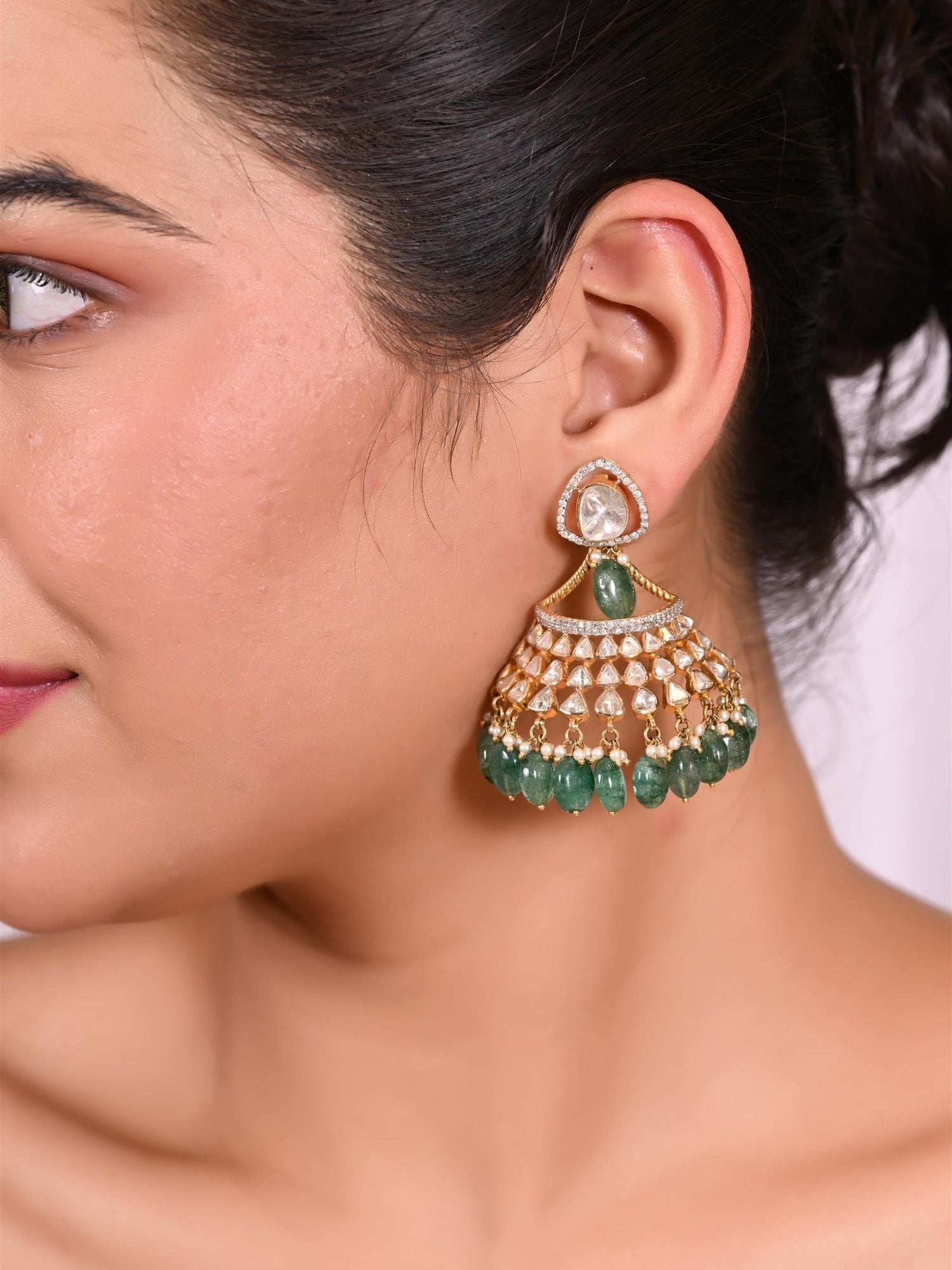 The Swinging Crest Earrings