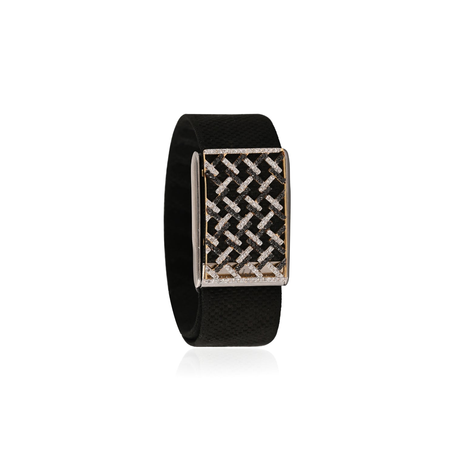 Black & White Grid Diamond WHOOP MG Case