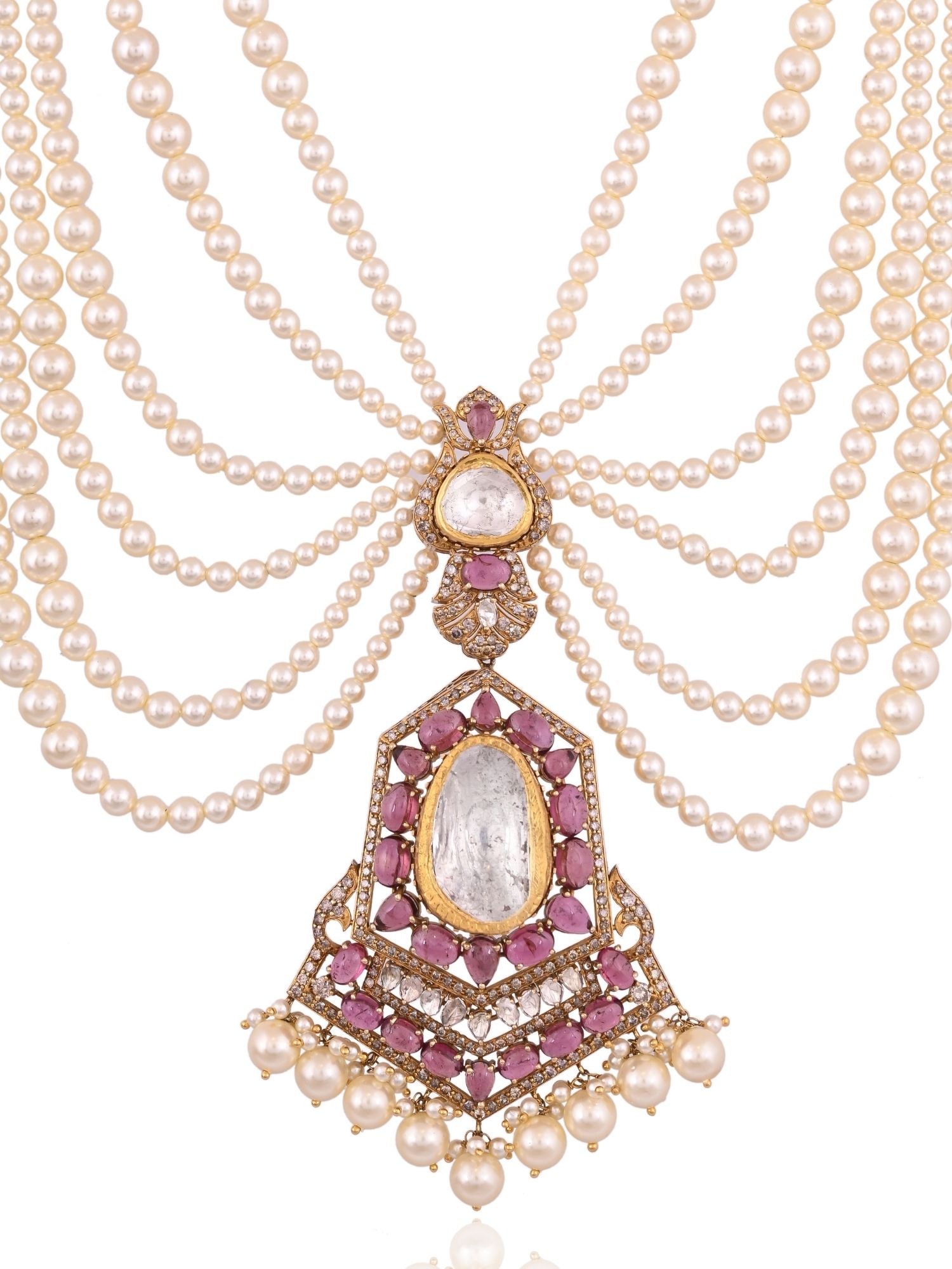 Gleamweb Tourmaline Necklace Set