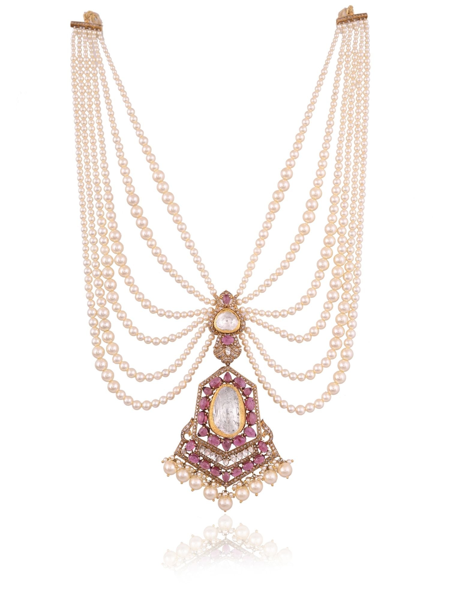 Gleamweb Tourmaline Necklace Set