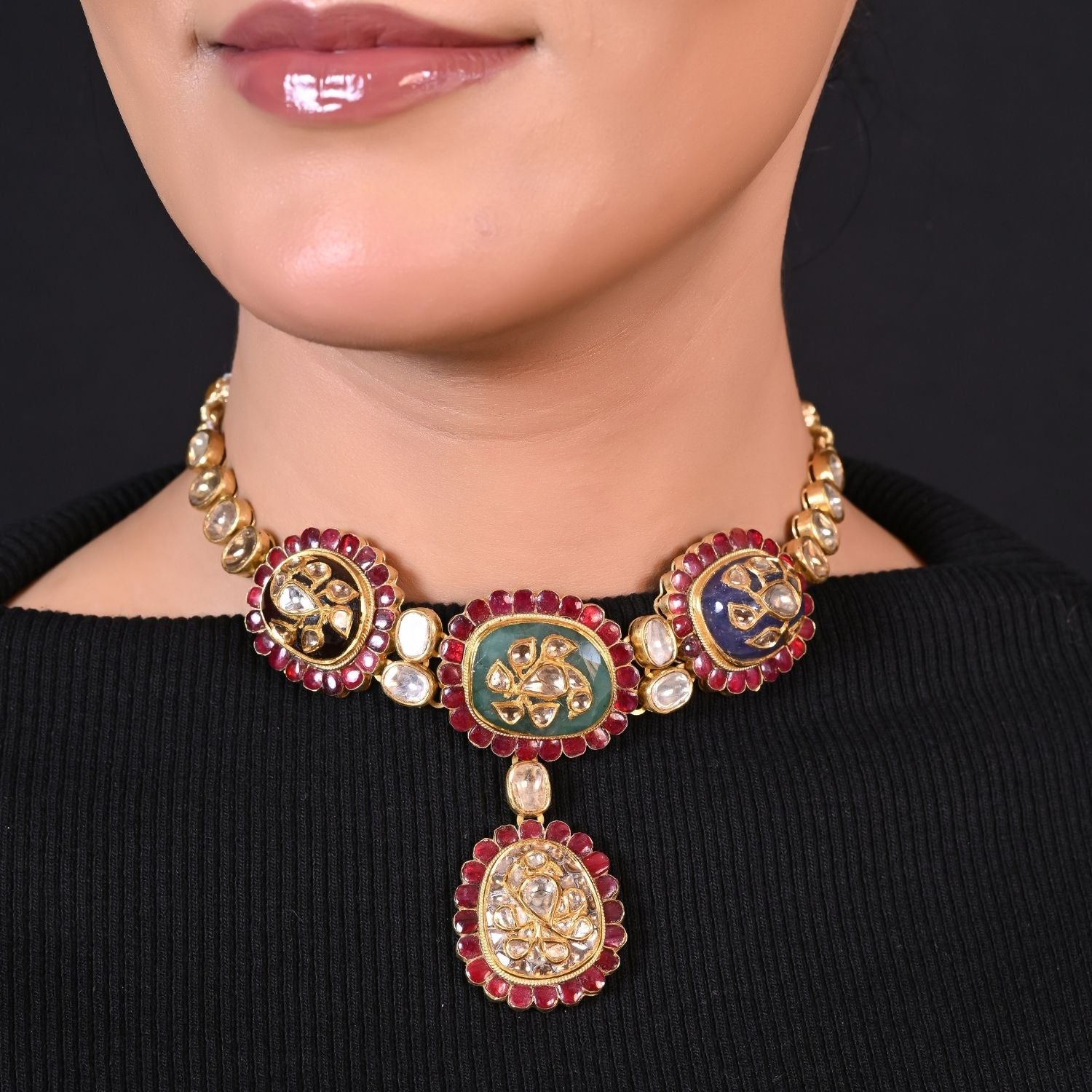 Rosewood Ruby Necklace