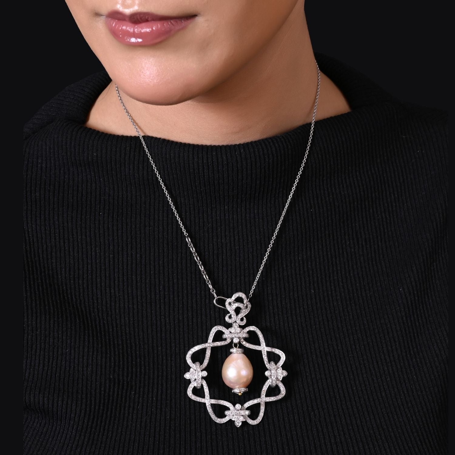 The Orbital Pearl Pendant