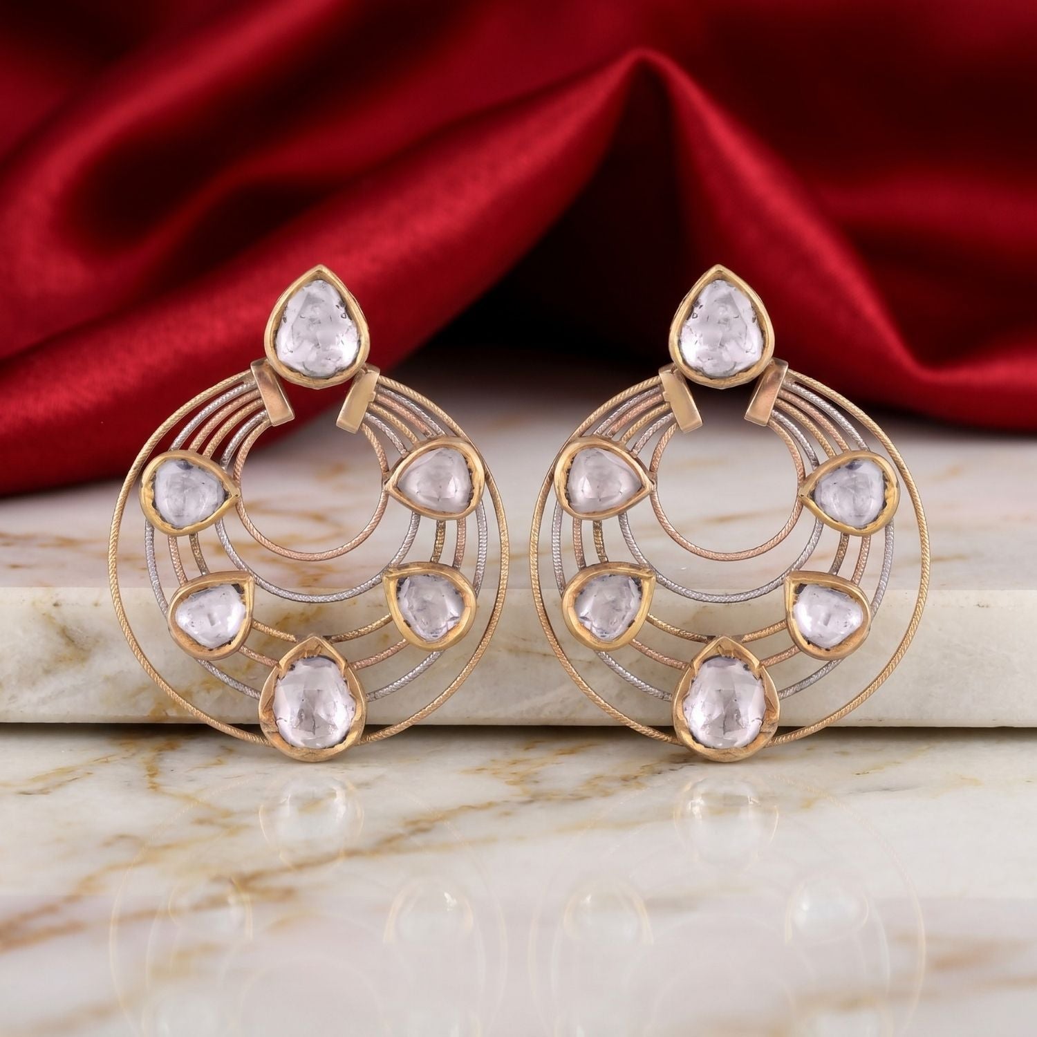 Velora Polki Earrings