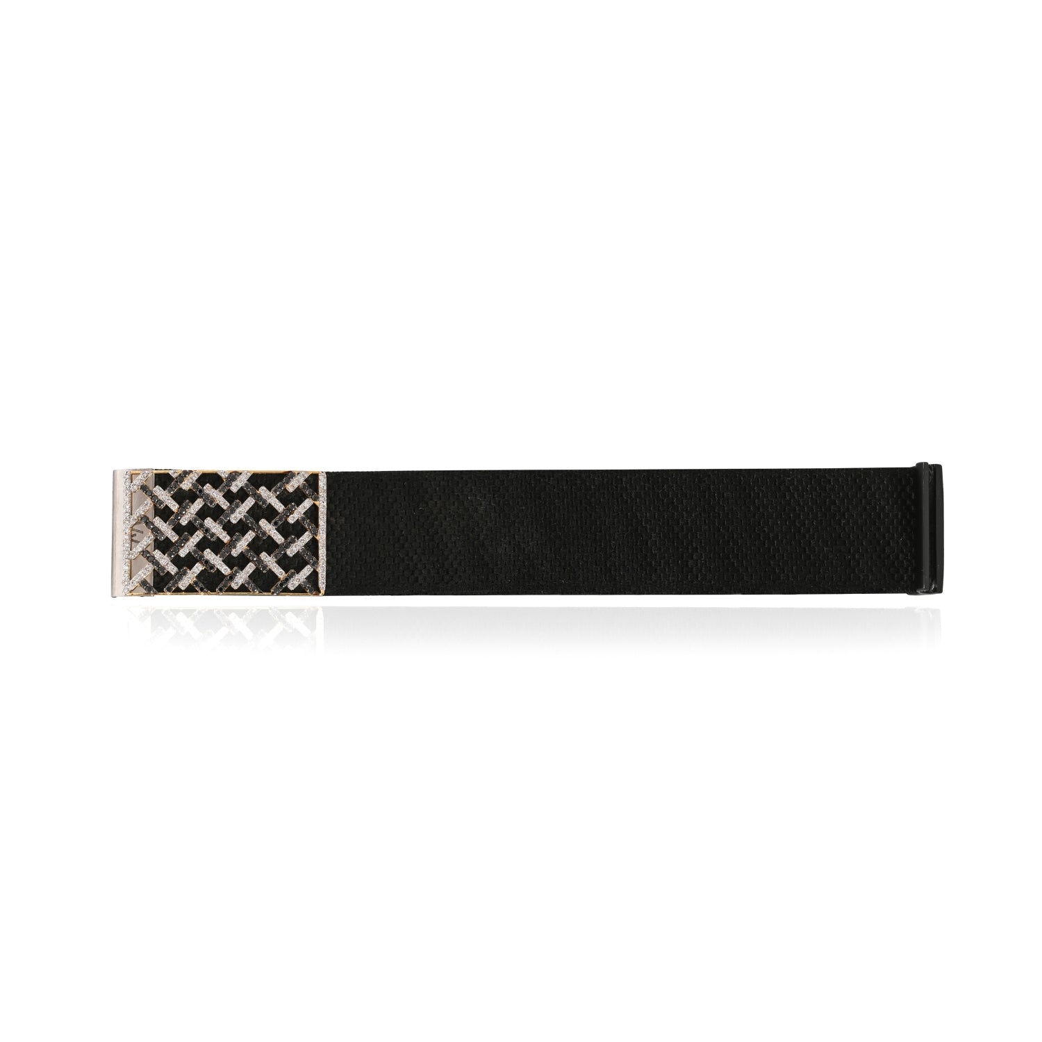 Black & White Grid Diamond WHOOP MG Case