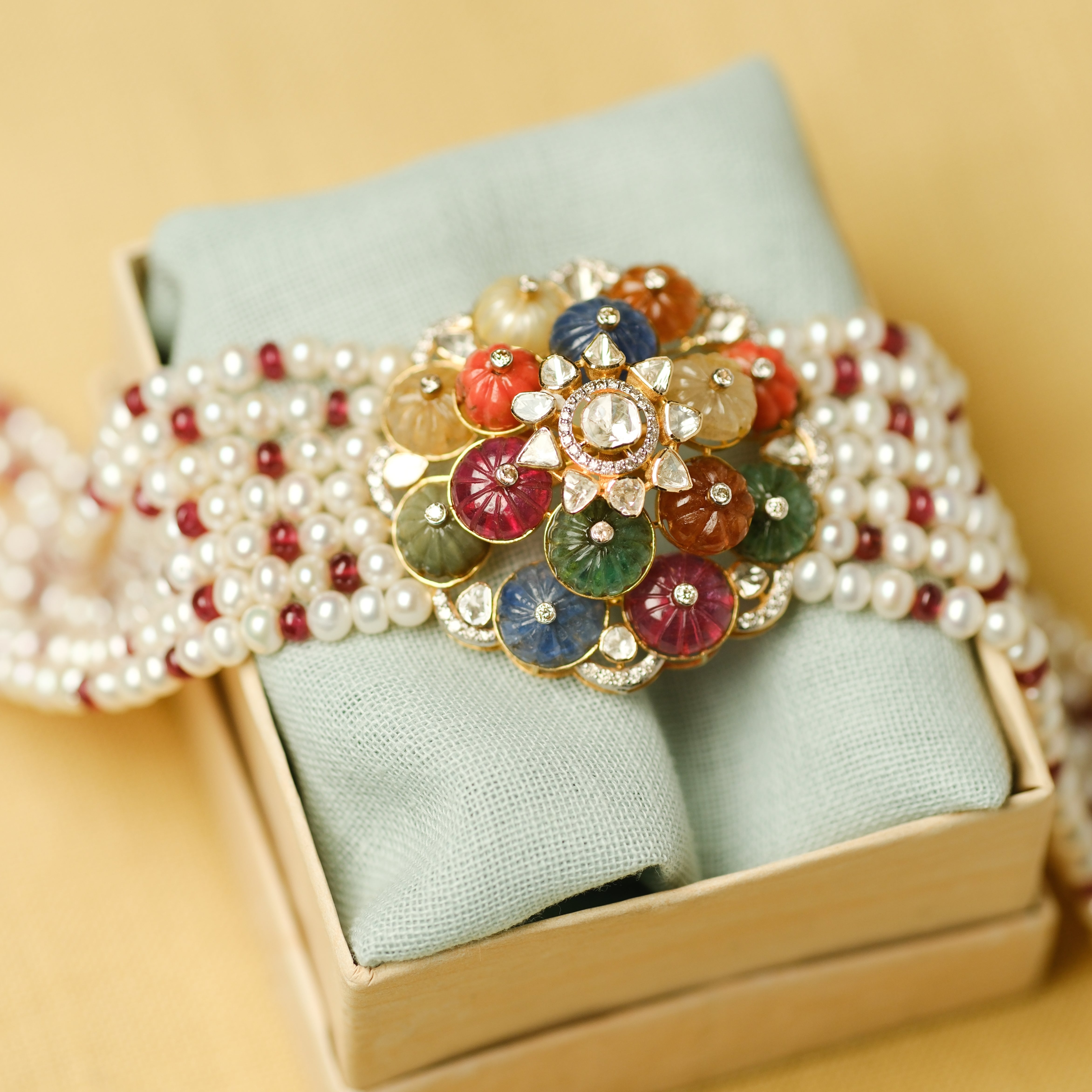 The Celestial Navratan Necklace