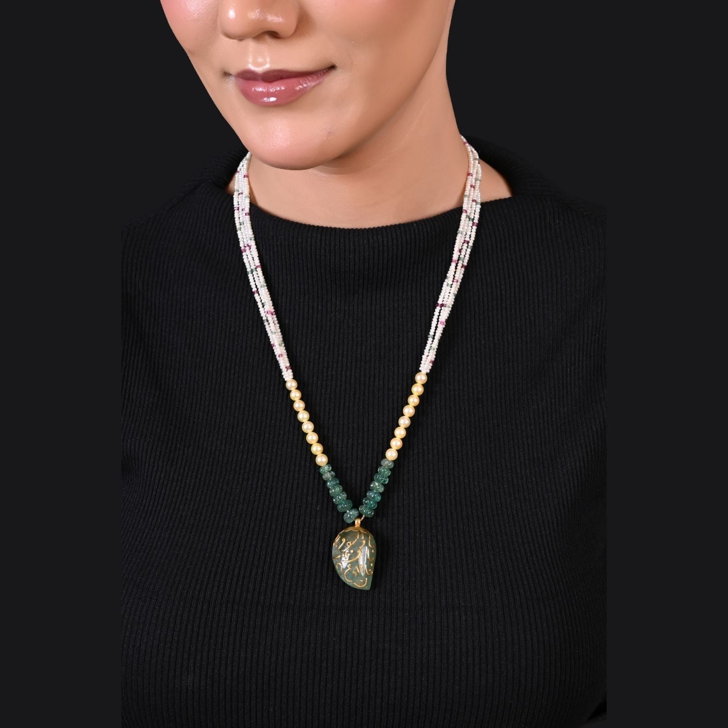 Imperial Emerald Pendant